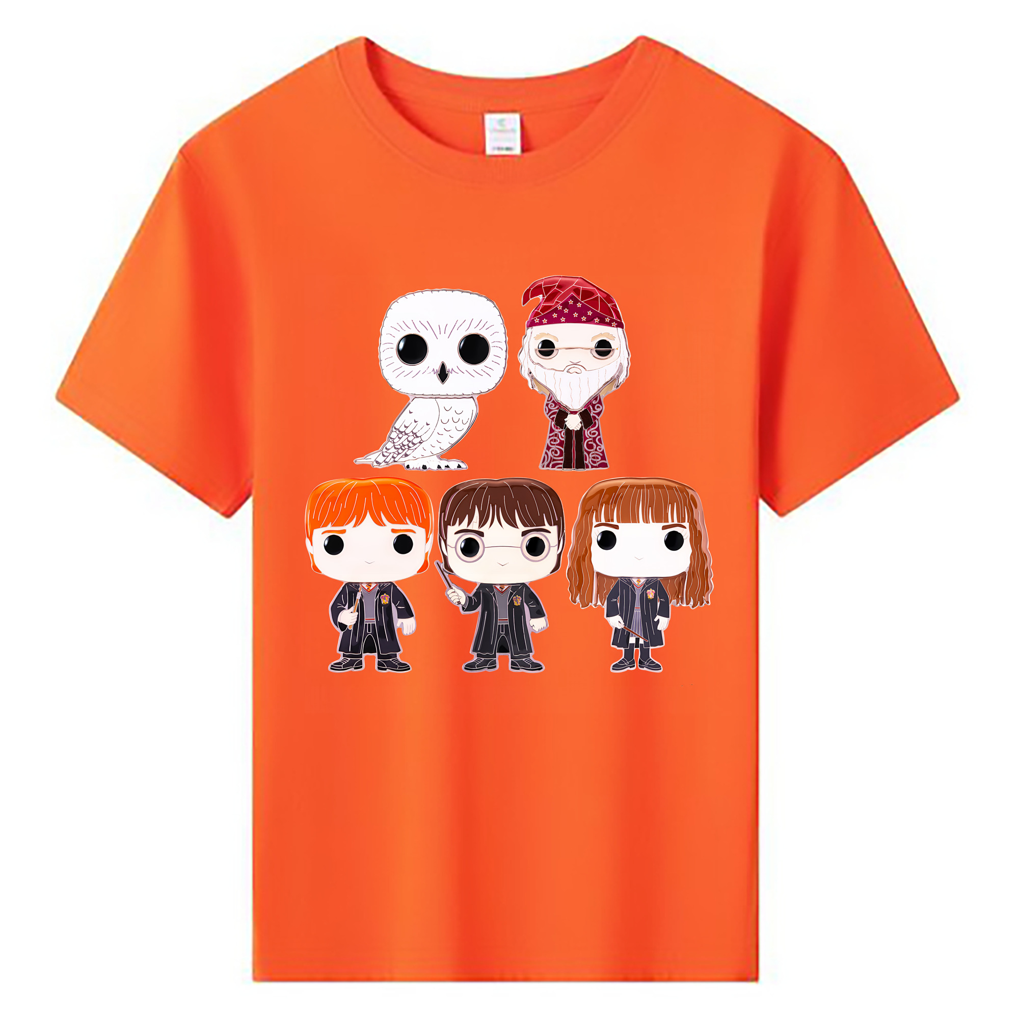 （画像用） Harry Potter ハリー・ポッターシリーズ 綿100％キッズTシャツ（フロントプリント）