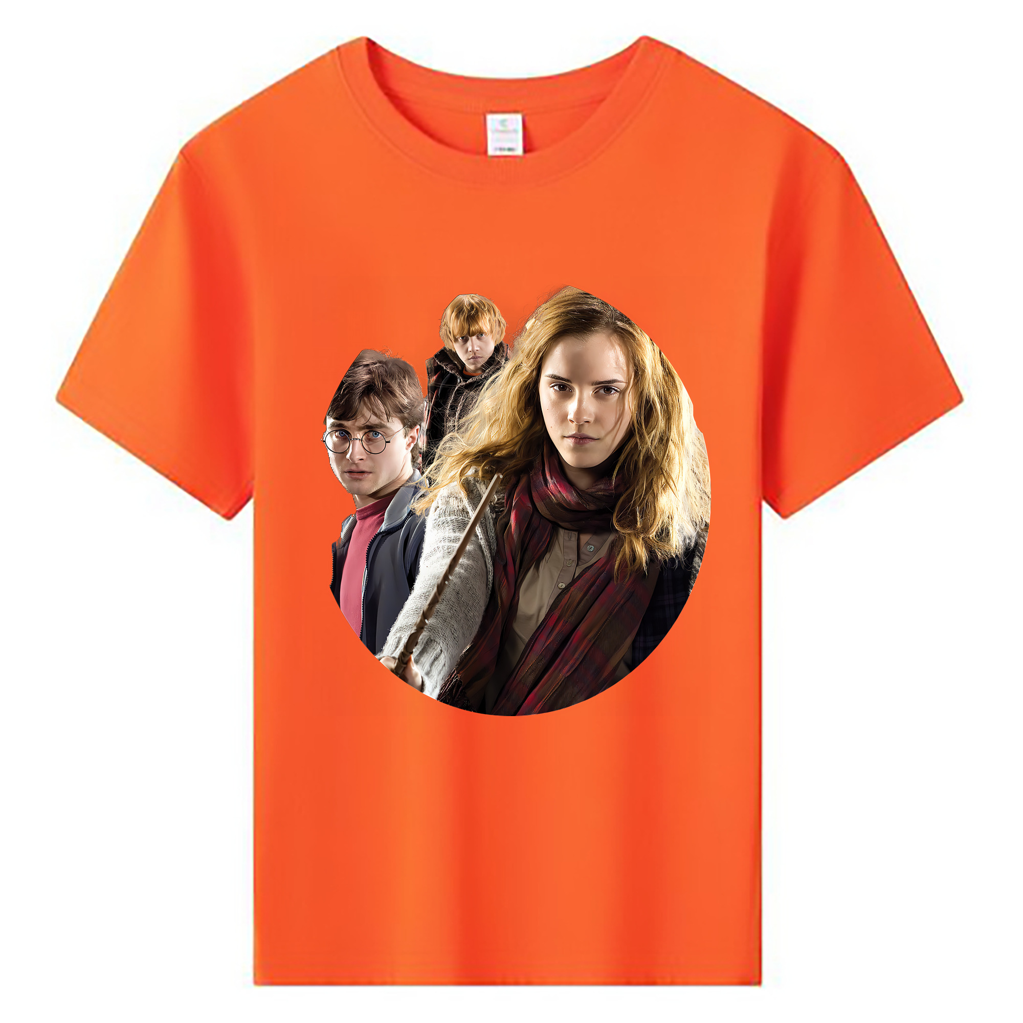（画像用） Harry Potter ハリー・ポッターシリーズ 綿100％キッズTシャツ（フロントプリント）