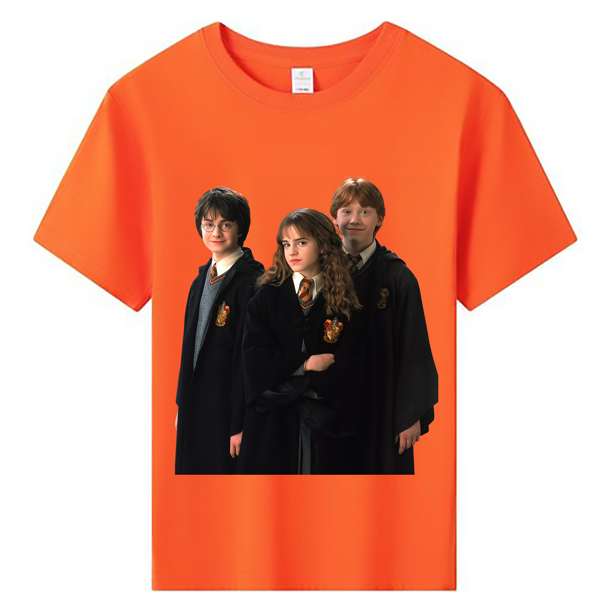 （画像用） Harry Potter ハリー・ポッターシリーズ 綿100％キッズTシャツ（フロントプリント）