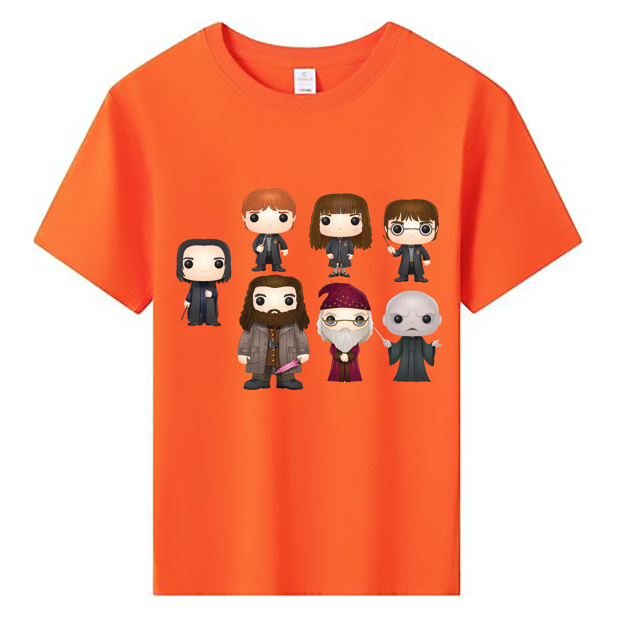 （画像用） Harry Potter ハリー・ポッターシリーズ 綿100％キッズTシャツ（フロントプリント）