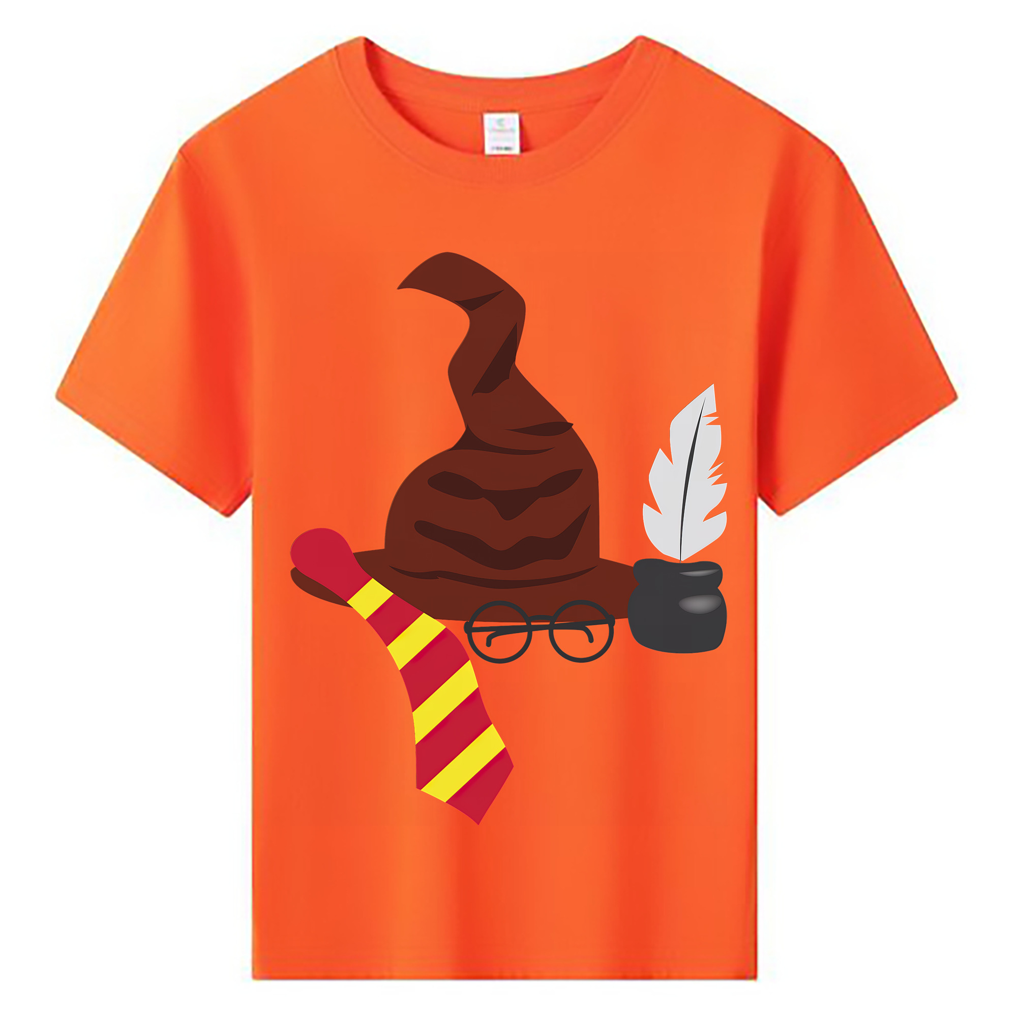 （画像用） Harry Potter ハリー・ポッターシリーズ 綿100％キッズTシャツ（フロントプリント）