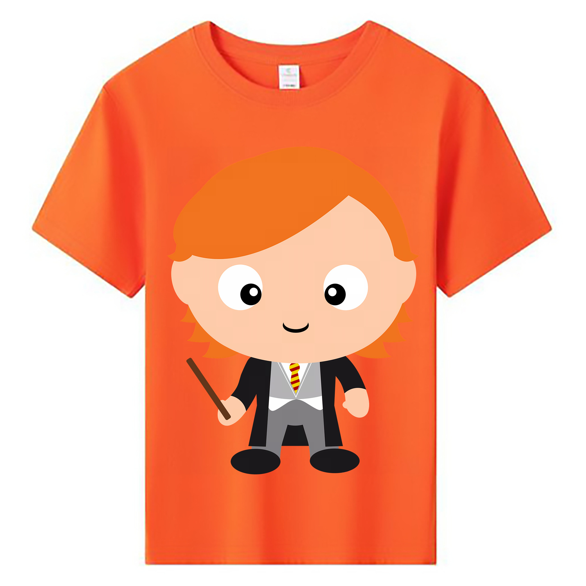 （画像用） Harry Potter ハリー・ポッターシリーズ 綿100％キッズTシャツ（フロントプリント）