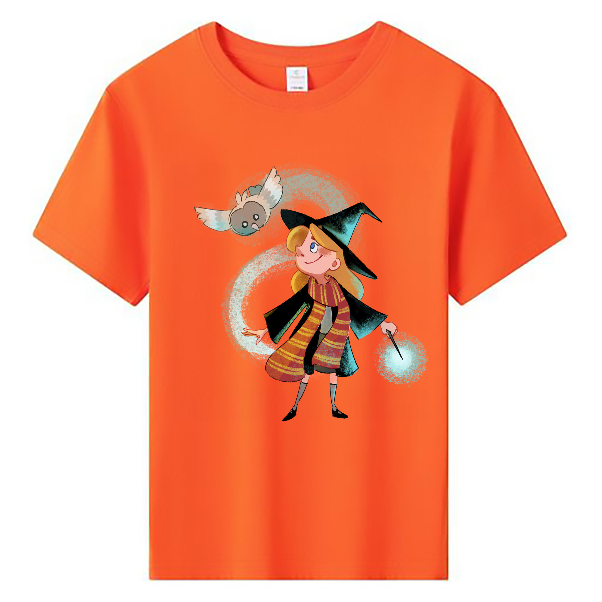（画像用） Harry Potter ハリー・ポッターシリーズ 綿100％キッズTシャツ（フロントプリント）