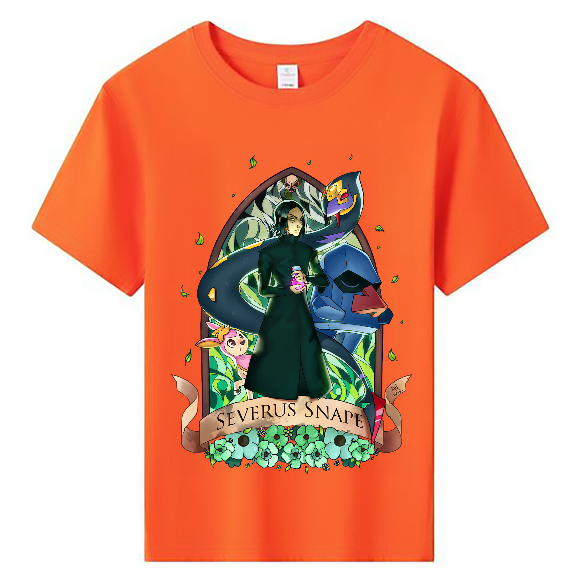 （画像用） Harry Potter ハリー・ポッターシリーズ 綿100％キッズTシャツ（フロントプリント）