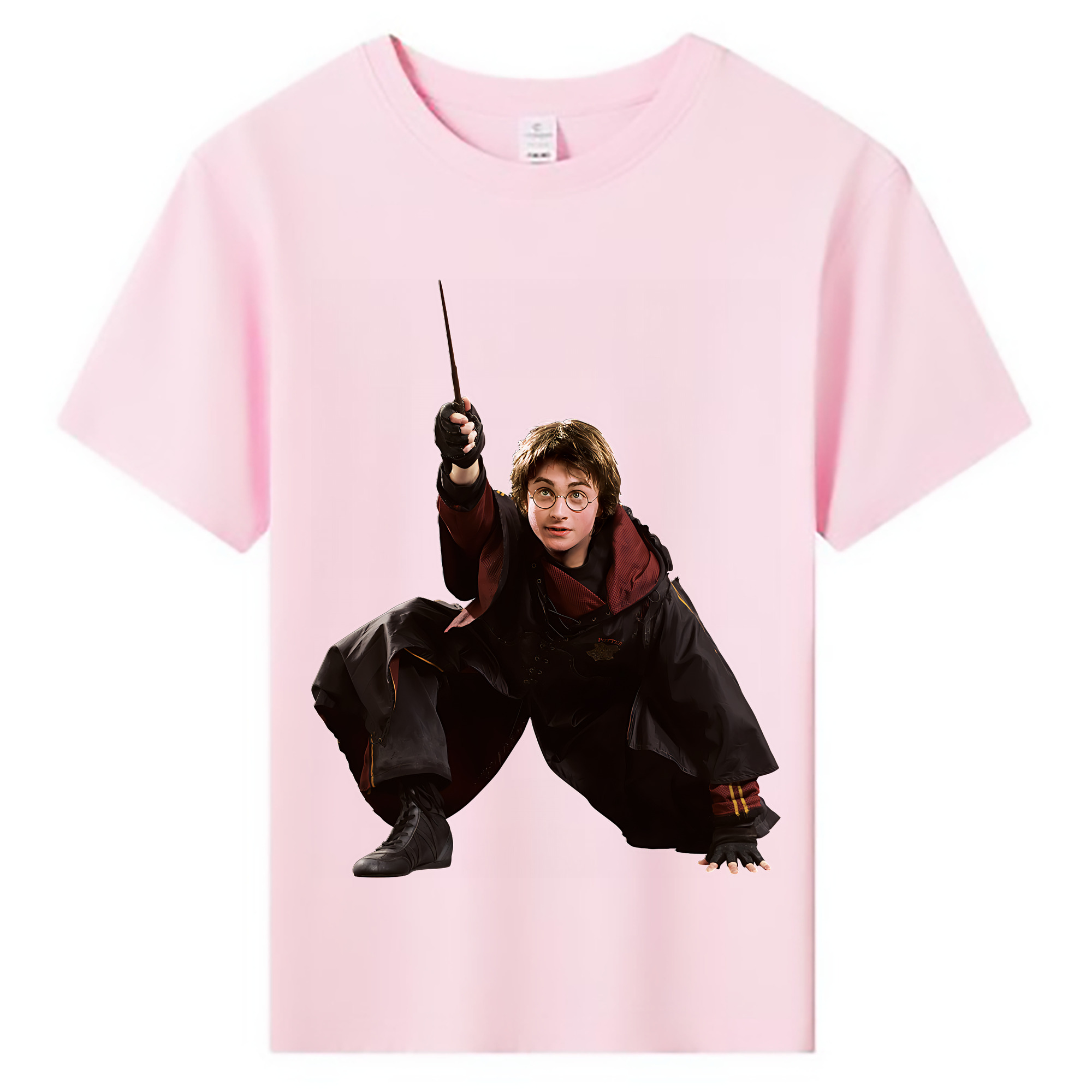 （画像用） Harry Potter ハリー・ポッターシリーズ 綿100％キッズTシャツ（フロントプリント）