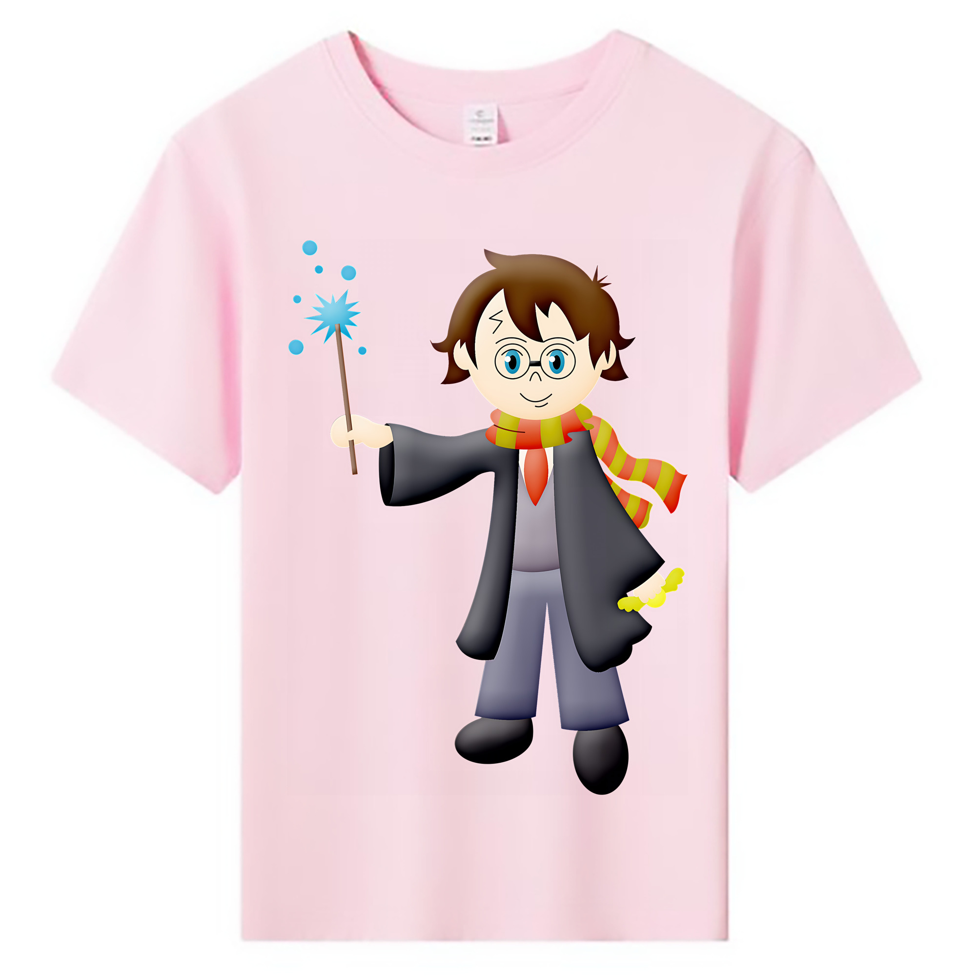 （画像用） Harry Potter ハリー・ポッターシリーズ 綿100％キッズTシャツ（フロントプリント）