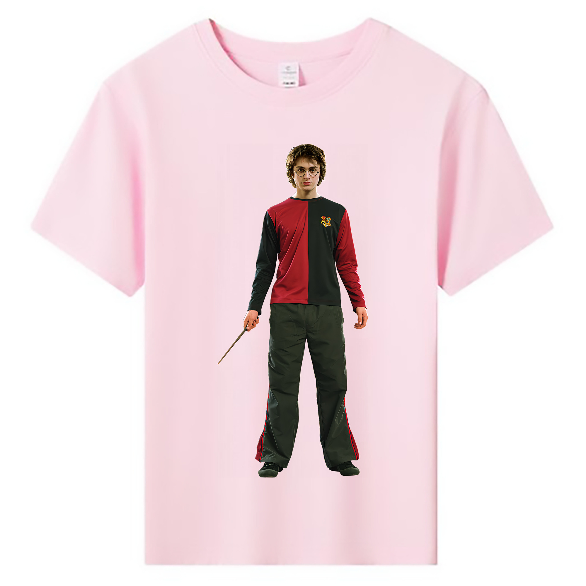 （画像用） Harry Potter ハリー・ポッターシリーズ 綿100％キッズTシャツ（フロントプリント）