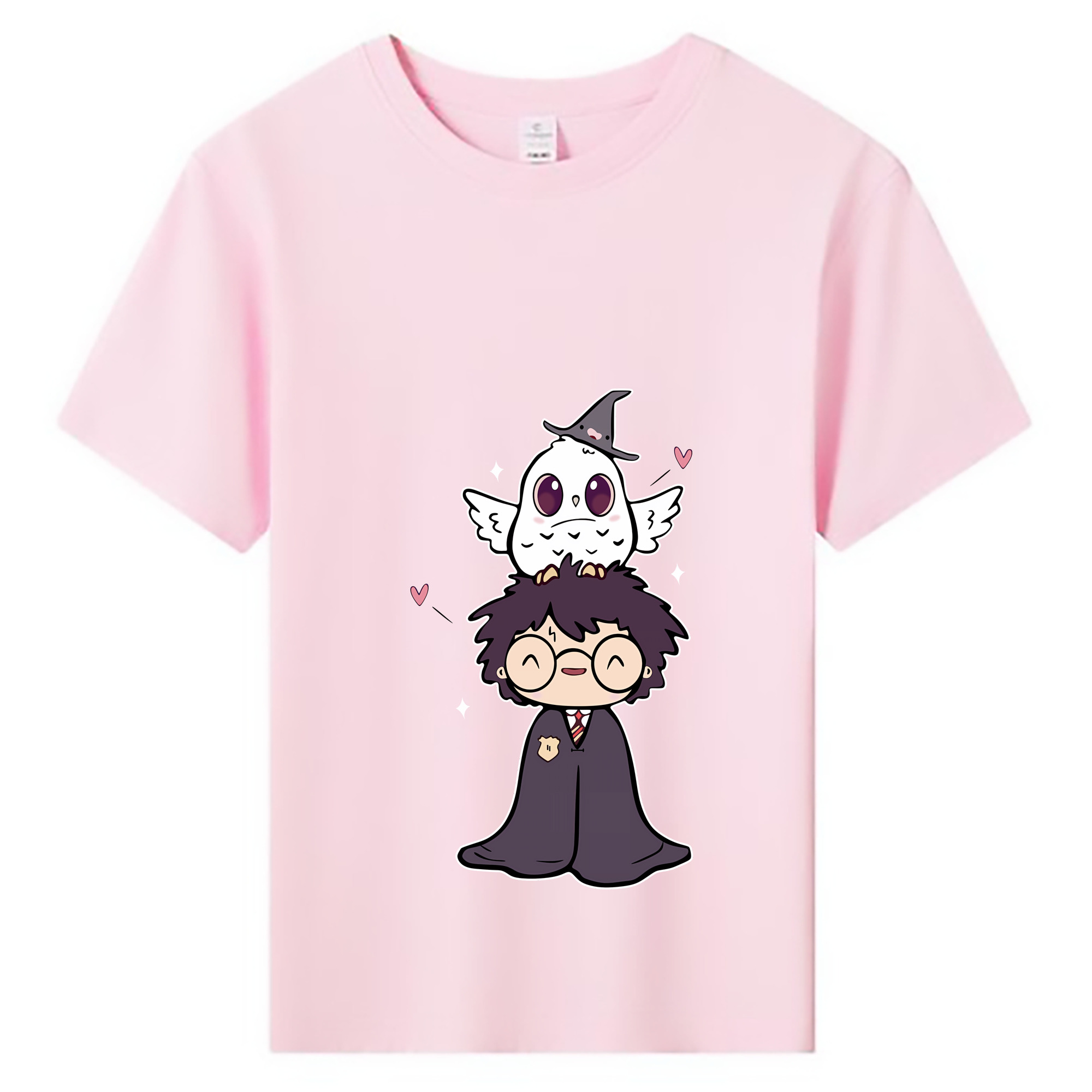 （画像用） Harry Potter ハリー・ポッターシリーズ 綿100％キッズTシャツ（フロントプリント）