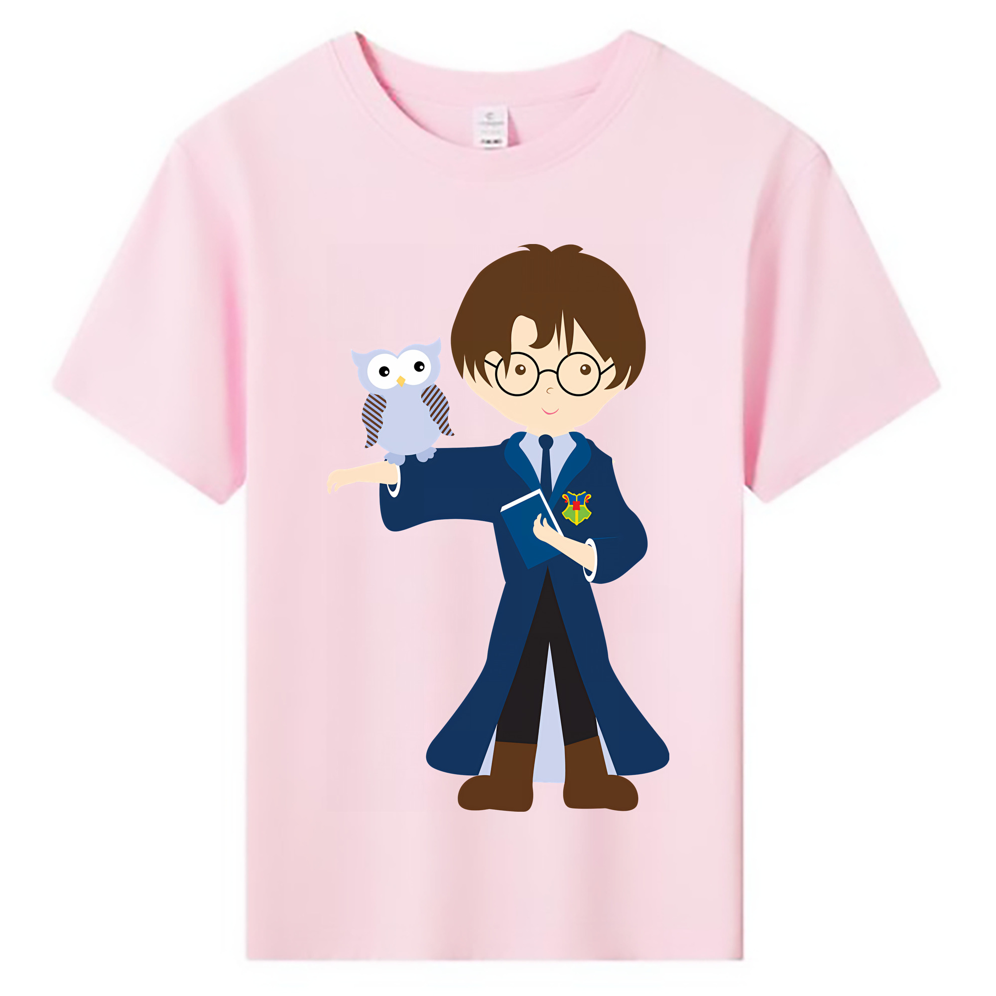 （画像用） Harry Potter ハリー・ポッターシリーズ 綿100％キッズTシャツ（フロントプリント）