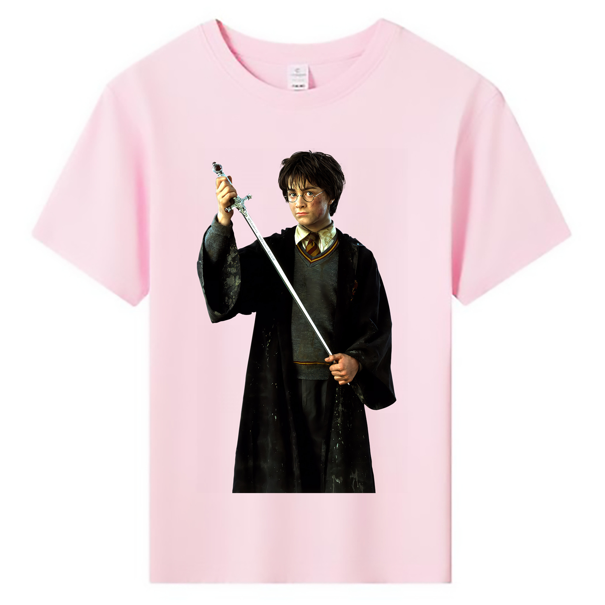 （画像用） Harry Potter ハリー・ポッターシリーズ 綿100％キッズTシャツ（フロントプリント）