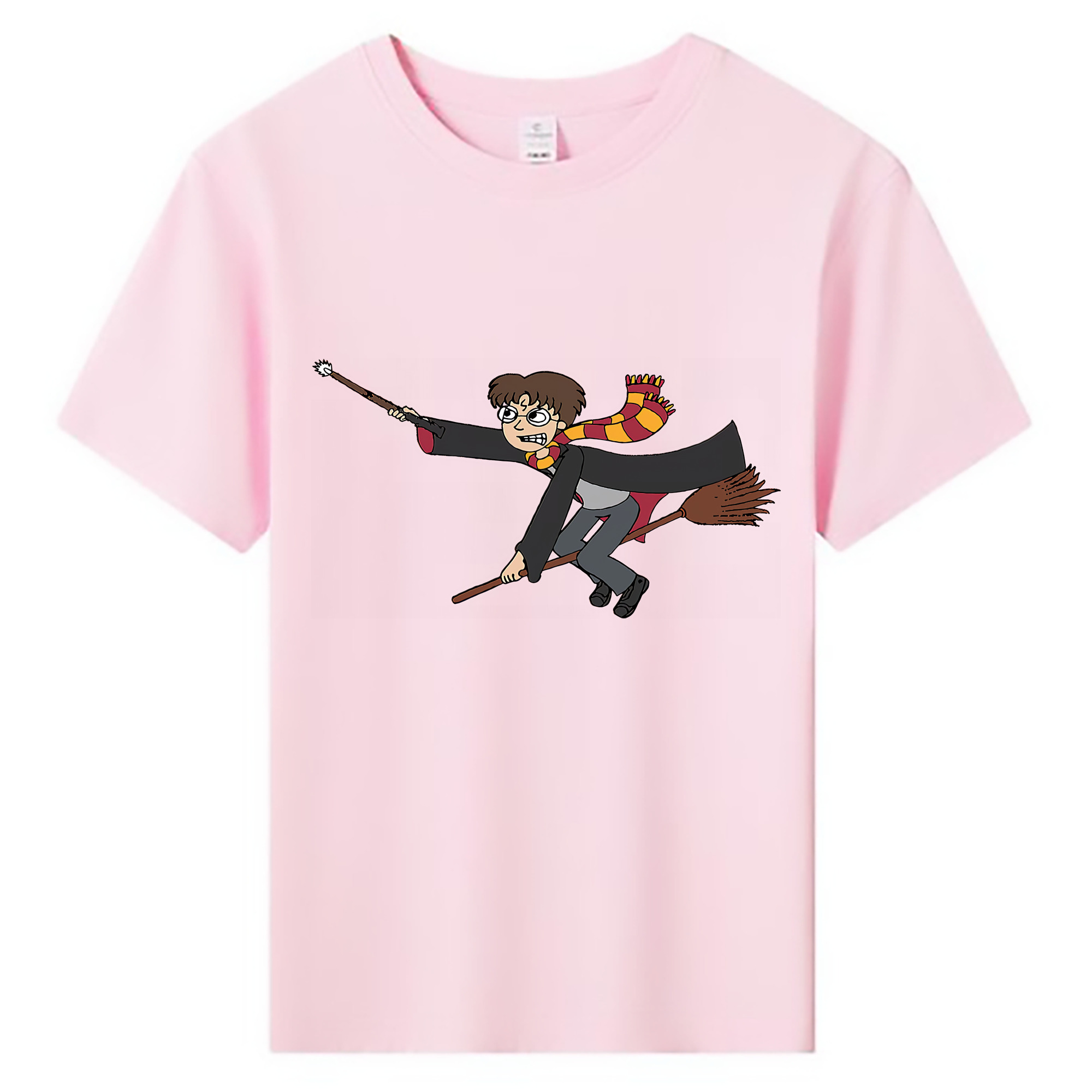 （画像用） Harry Potter ハリー・ポッターシリーズ 綿100％キッズTシャツ（フロントプリント）