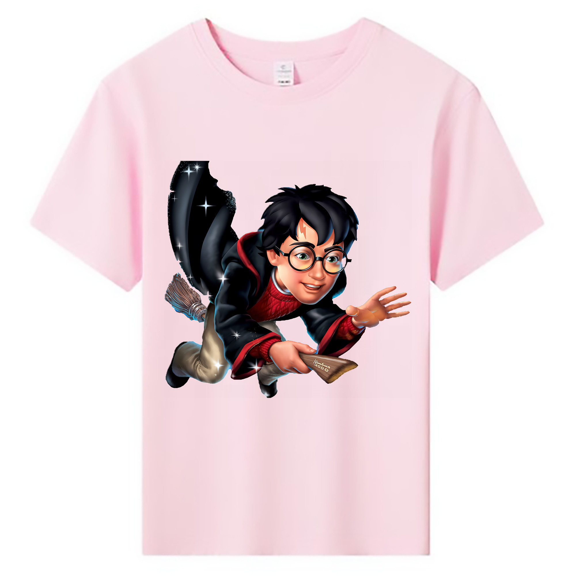 （画像用） Harry Potter ハリー・ポッターシリーズ 綿100％キッズTシャツ（フロントプリント）