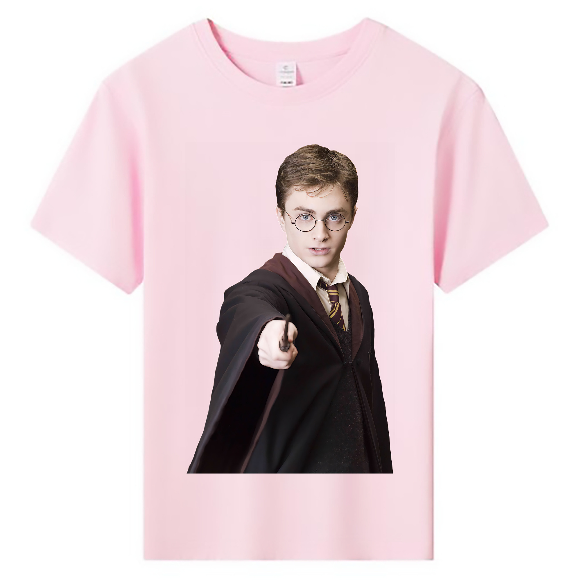 （画像用） Harry Potter ハリー・ポッターシリーズ 綿100％キッズTシャツ（フロントプリント）