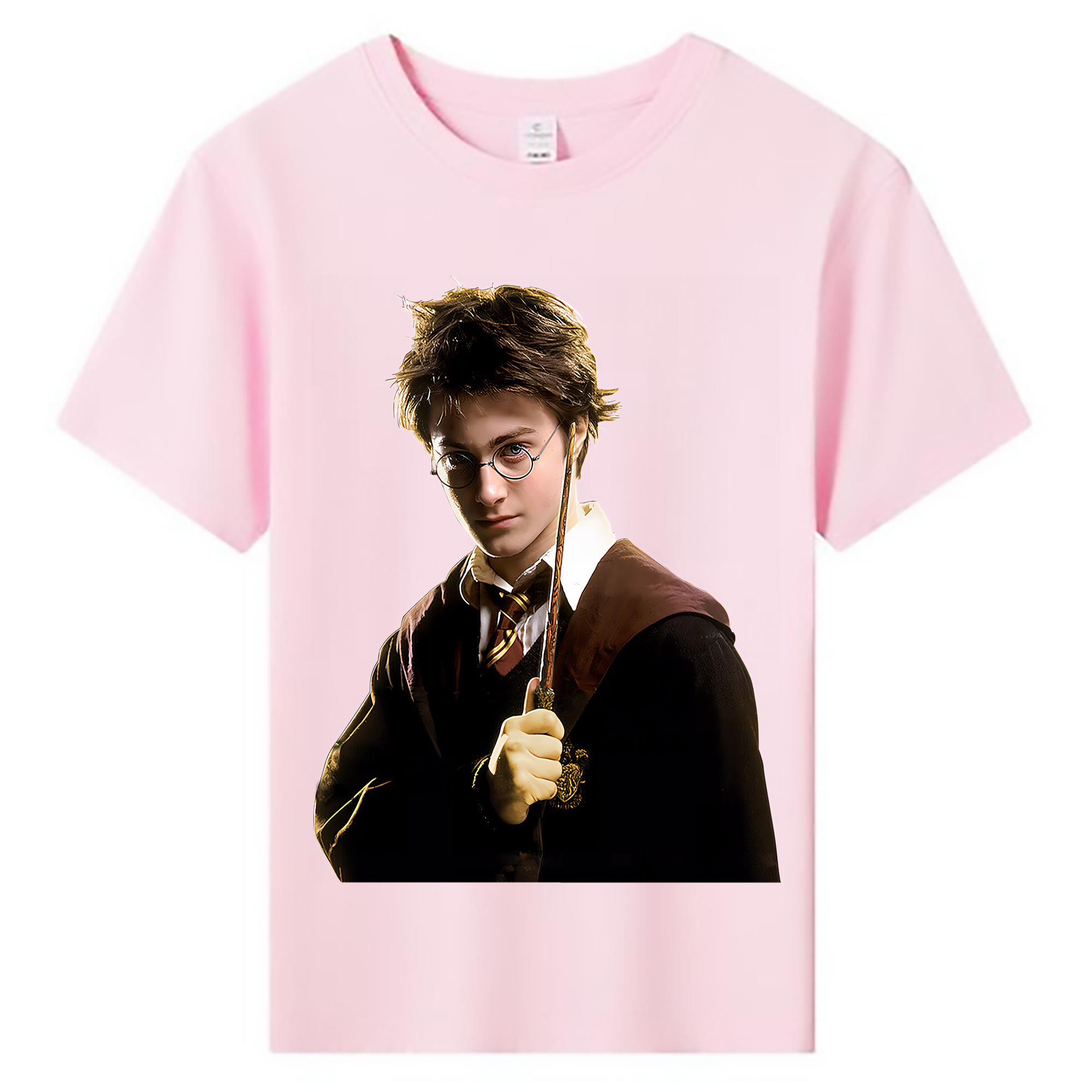 （画像用） Harry Potter ハリー・ポッターシリーズ 綿100％キッズTシャツ（フロントプリント）