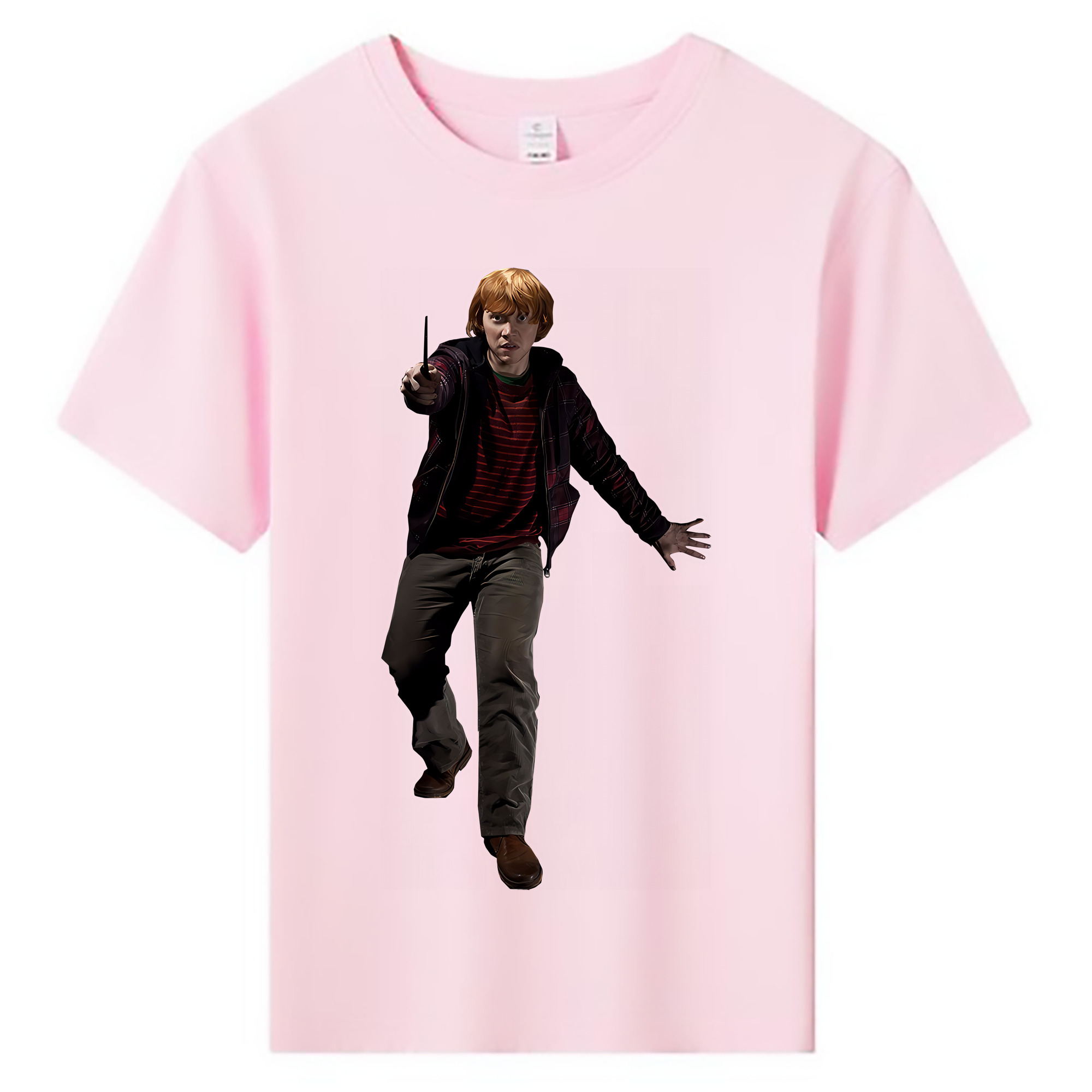 （画像用） Harry Potter ハリー・ポッターシリーズ 綿100％キッズTシャツ（フロントプリント）