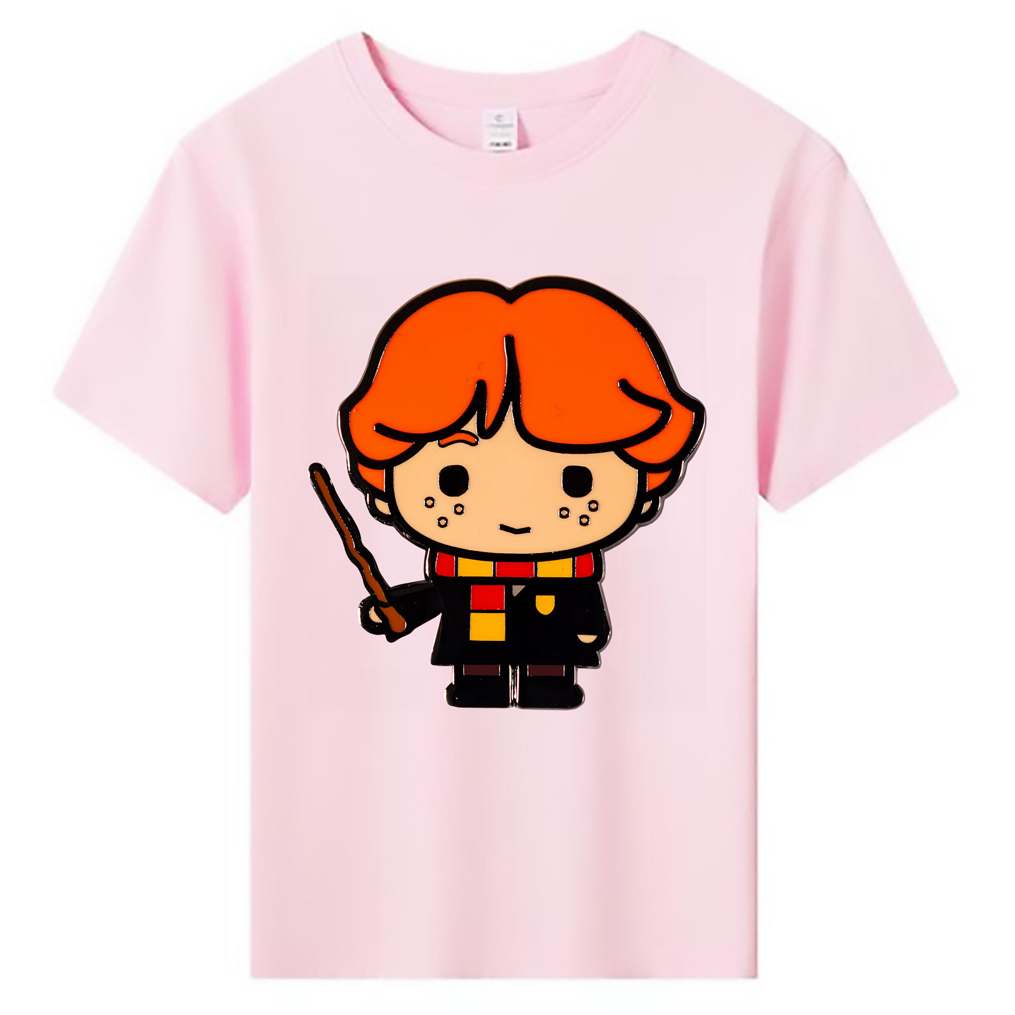 （画像用） Harry Potter ハリー・ポッターシリーズ 綿100％キッズTシャツ（フロントプリント）