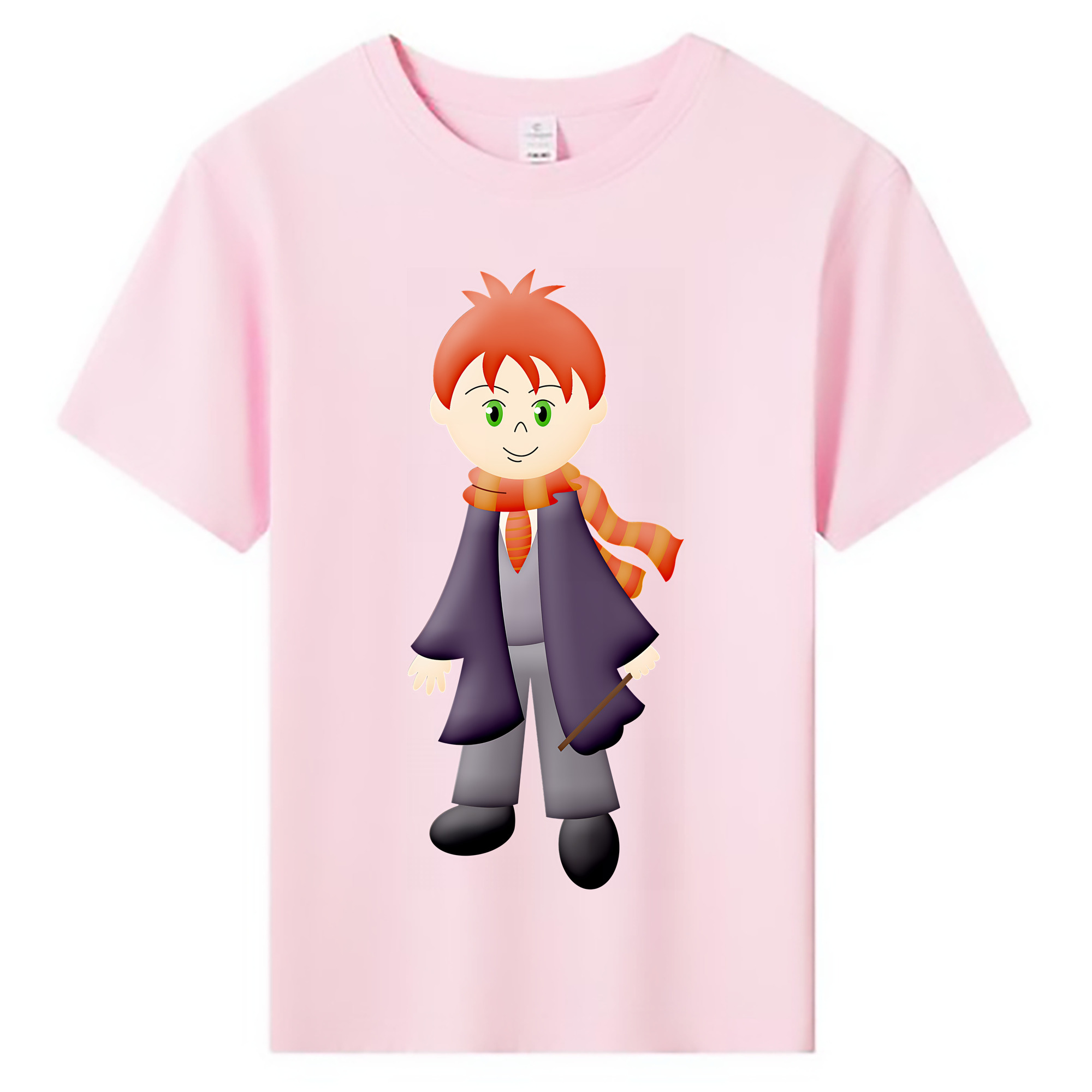 （画像用） Harry Potter ハリー・ポッターシリーズ 綿100％キッズTシャツ（フロントプリント）