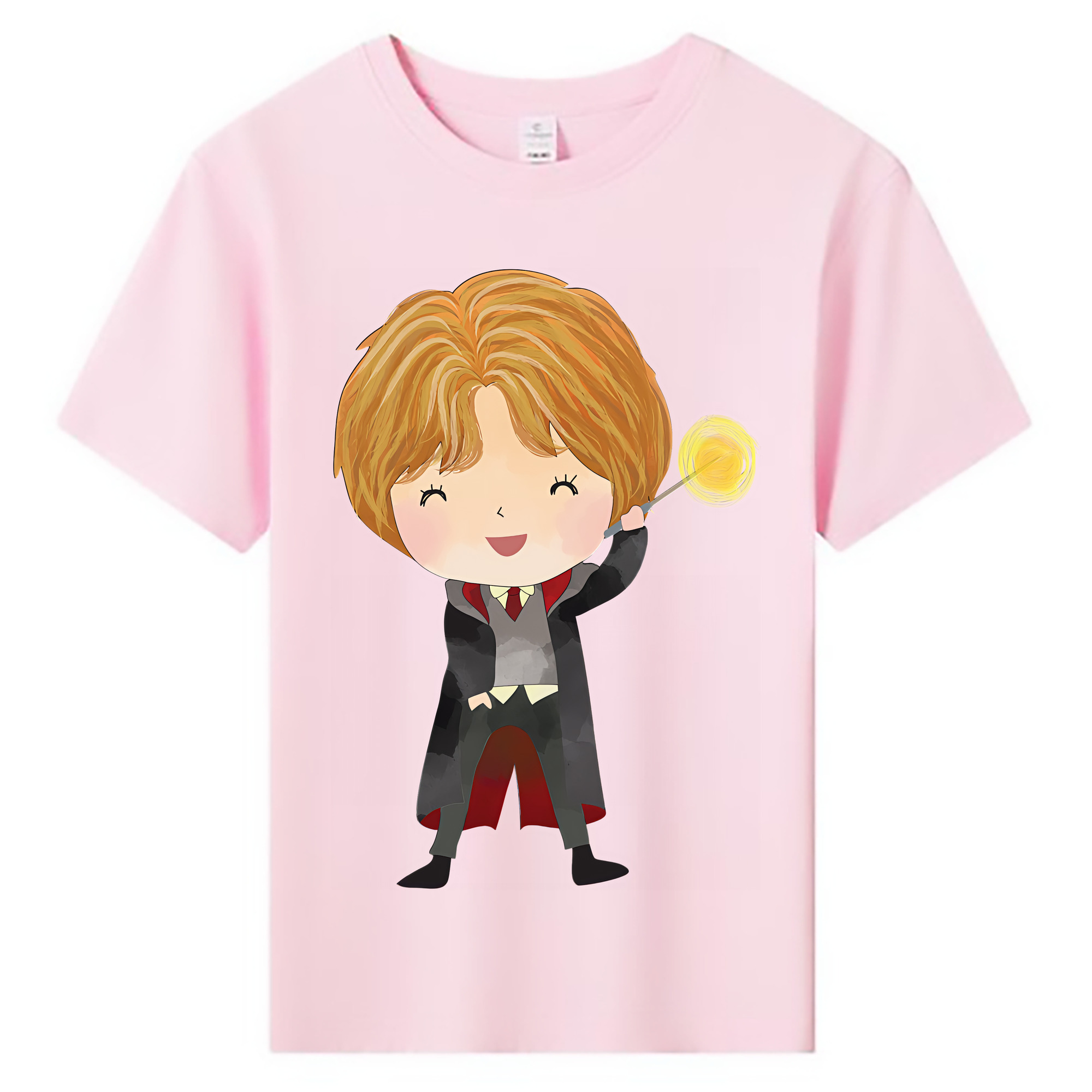（画像用） Harry Potter ハリー・ポッターシリーズ 綿100％キッズTシャツ（フロントプリント）