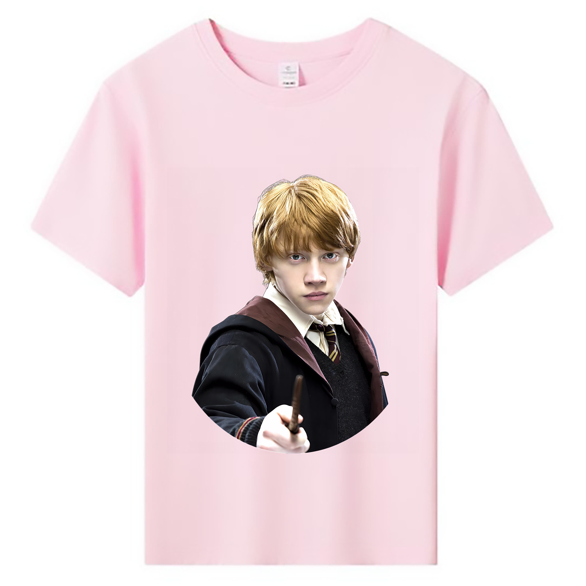 （画像用） Harry Potter ハリー・ポッターシリーズ 綿100％キッズTシャツ（フロントプリント）