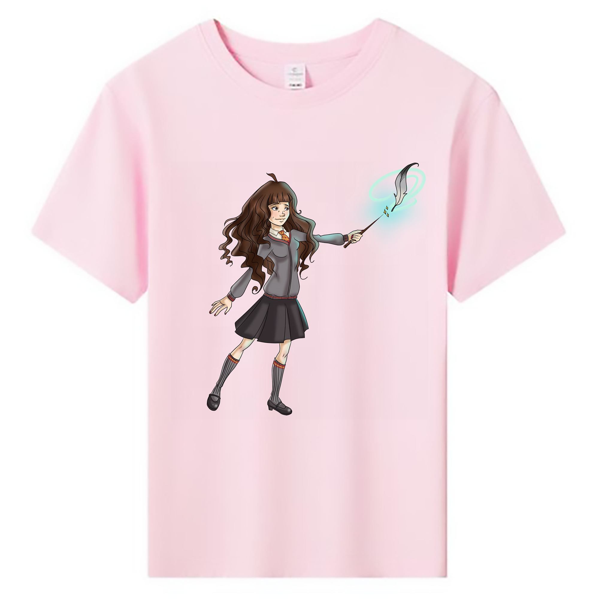 （画像用） Harry Potter ハリー・ポッターシリーズ 綿100％キッズTシャツ（フロントプリント）