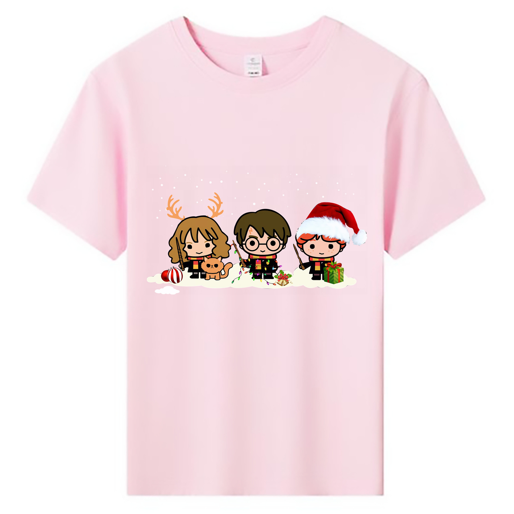 （画像用） Harry Potter ハリー・ポッターシリーズ 綿100％キッズTシャツ（フロントプリント）