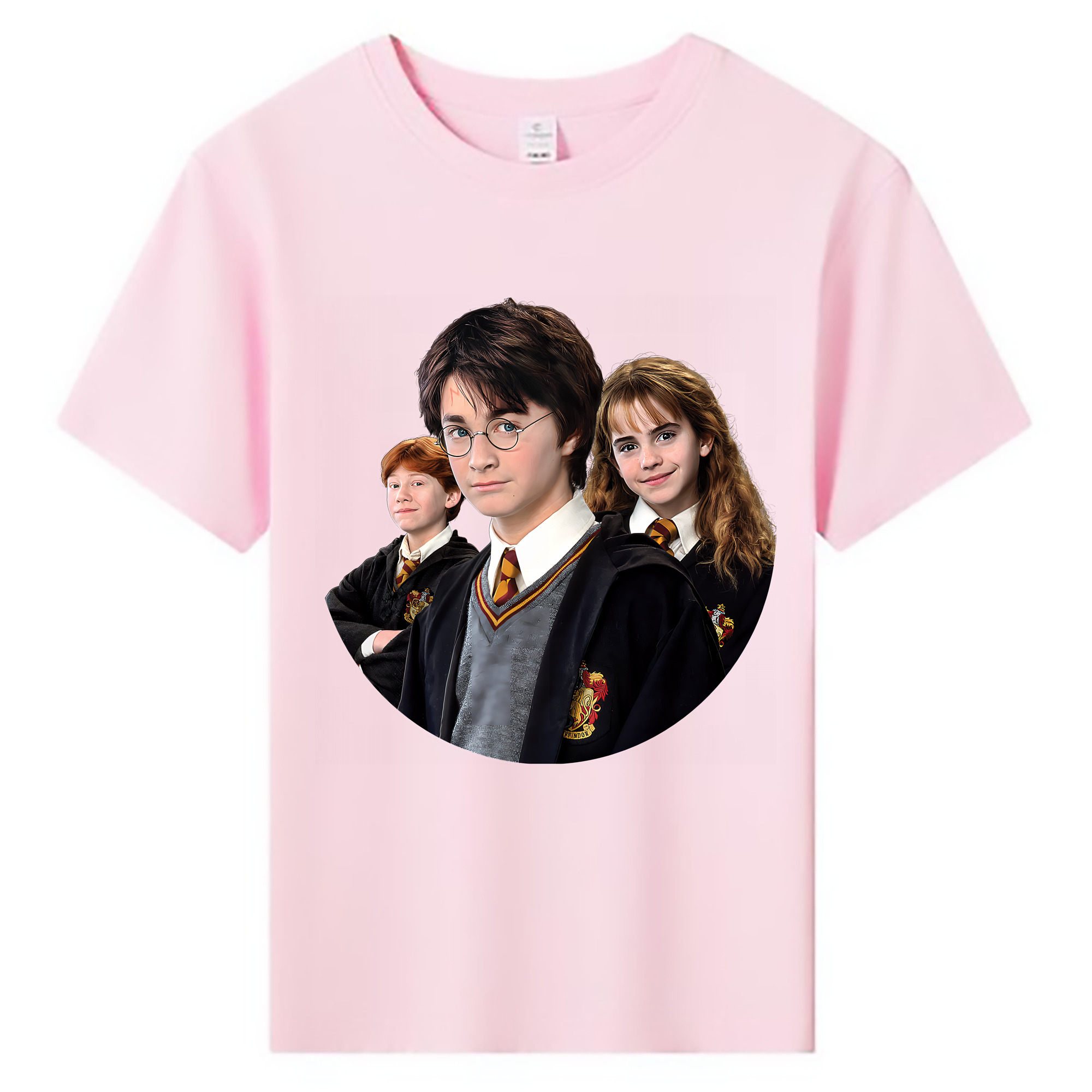 （画像用） Harry Potter ハリー・ポッターシリーズ 綿100％キッズTシャツ（フロントプリント）