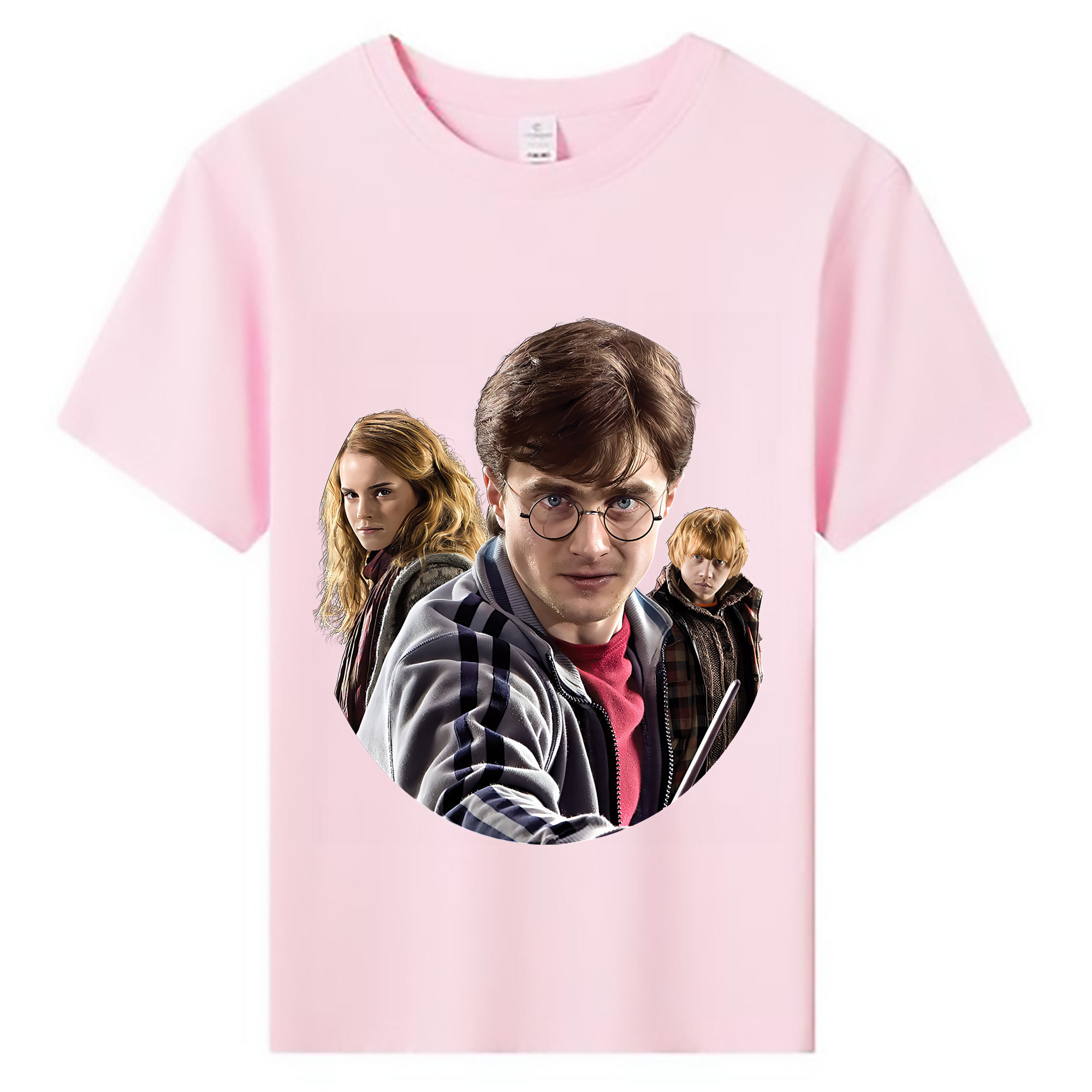 （画像用） Harry Potter ハリー・ポッターシリーズ 綿100％キッズTシャツ（フロントプリント）