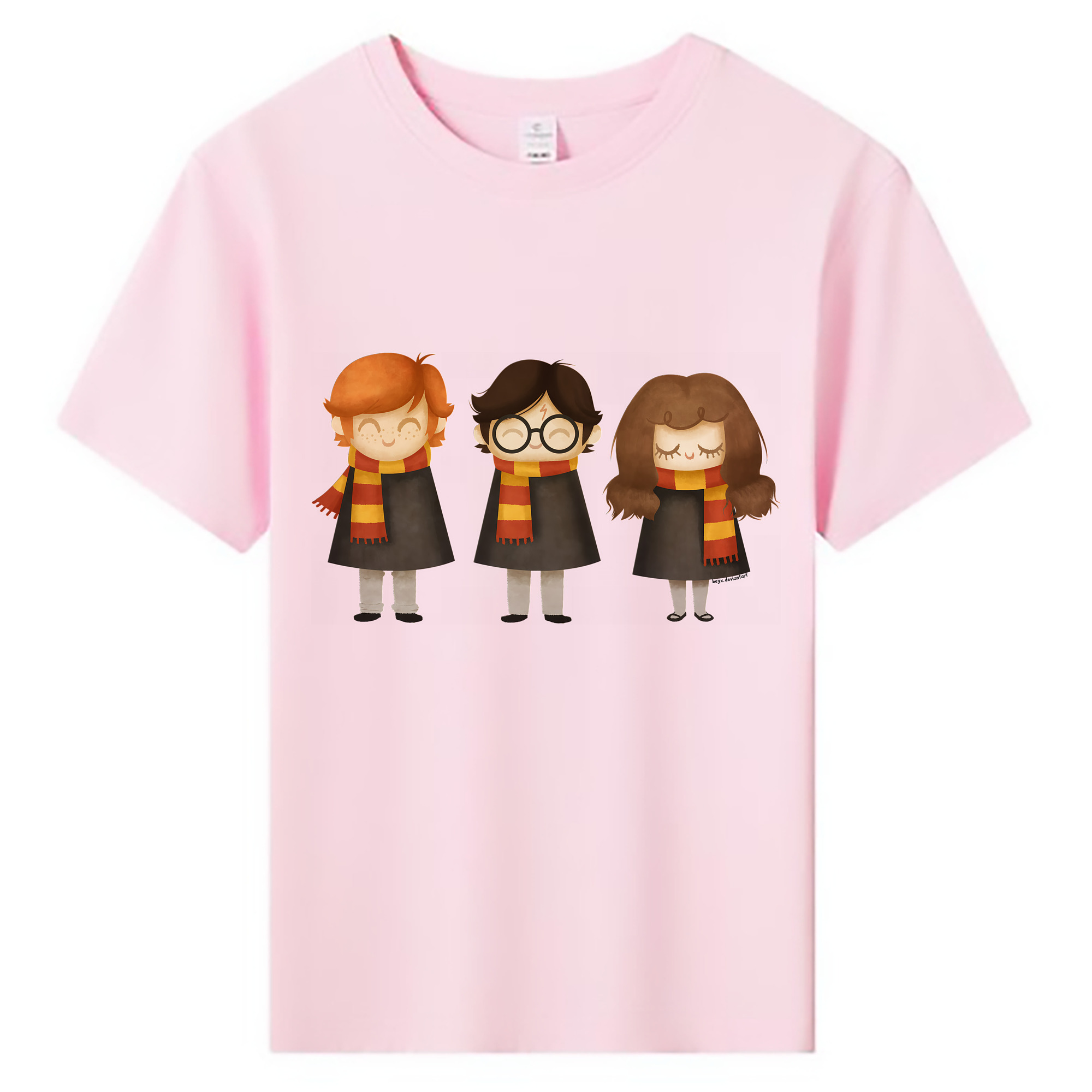 （画像用） Harry Potter ハリー・ポッターシリーズ 綿100％キッズTシャツ（フロントプリント）