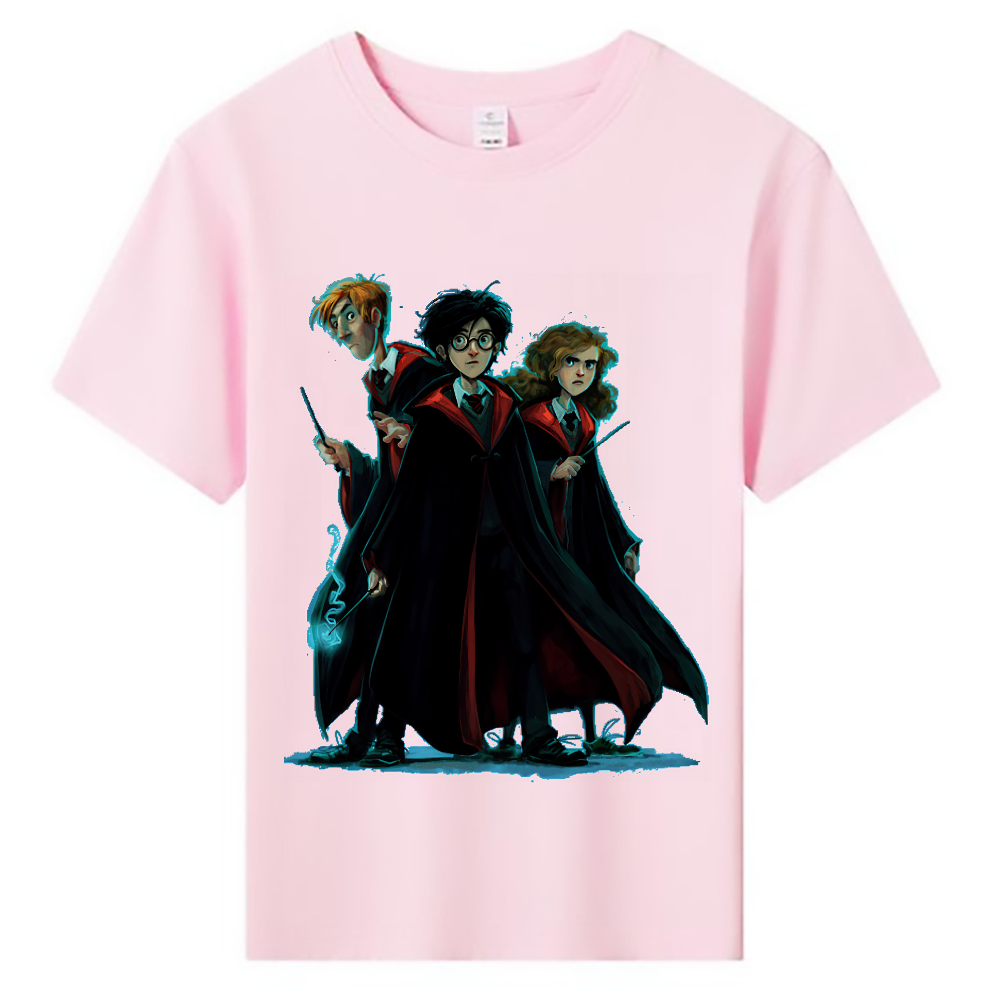 （画像用） Harry Potter ハリー・ポッターシリーズ 綿100％キッズTシャツ（フロントプリント）