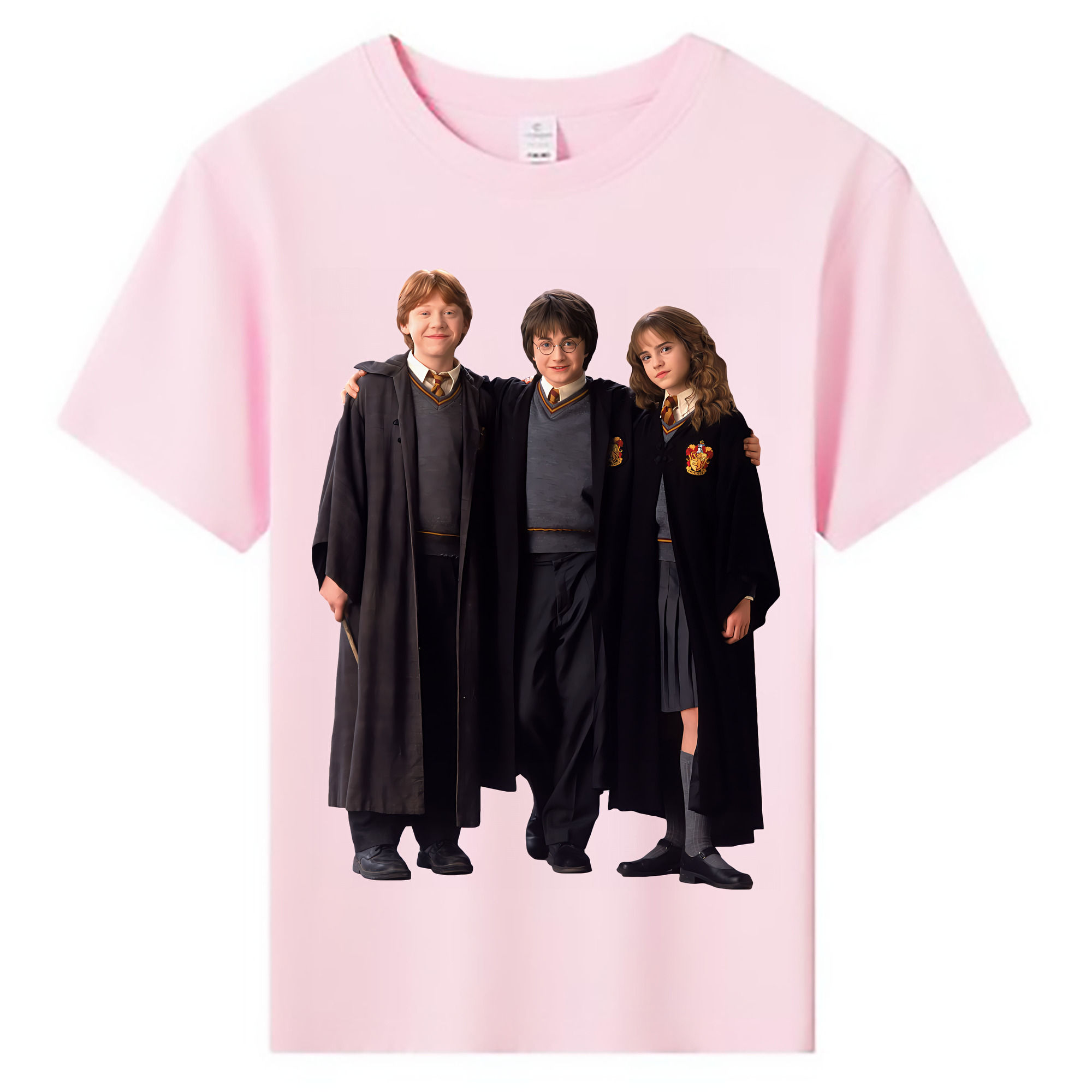 （画像用） Harry Potter ハリー・ポッターシリーズ 綿100％キッズTシャツ（フロントプリント）