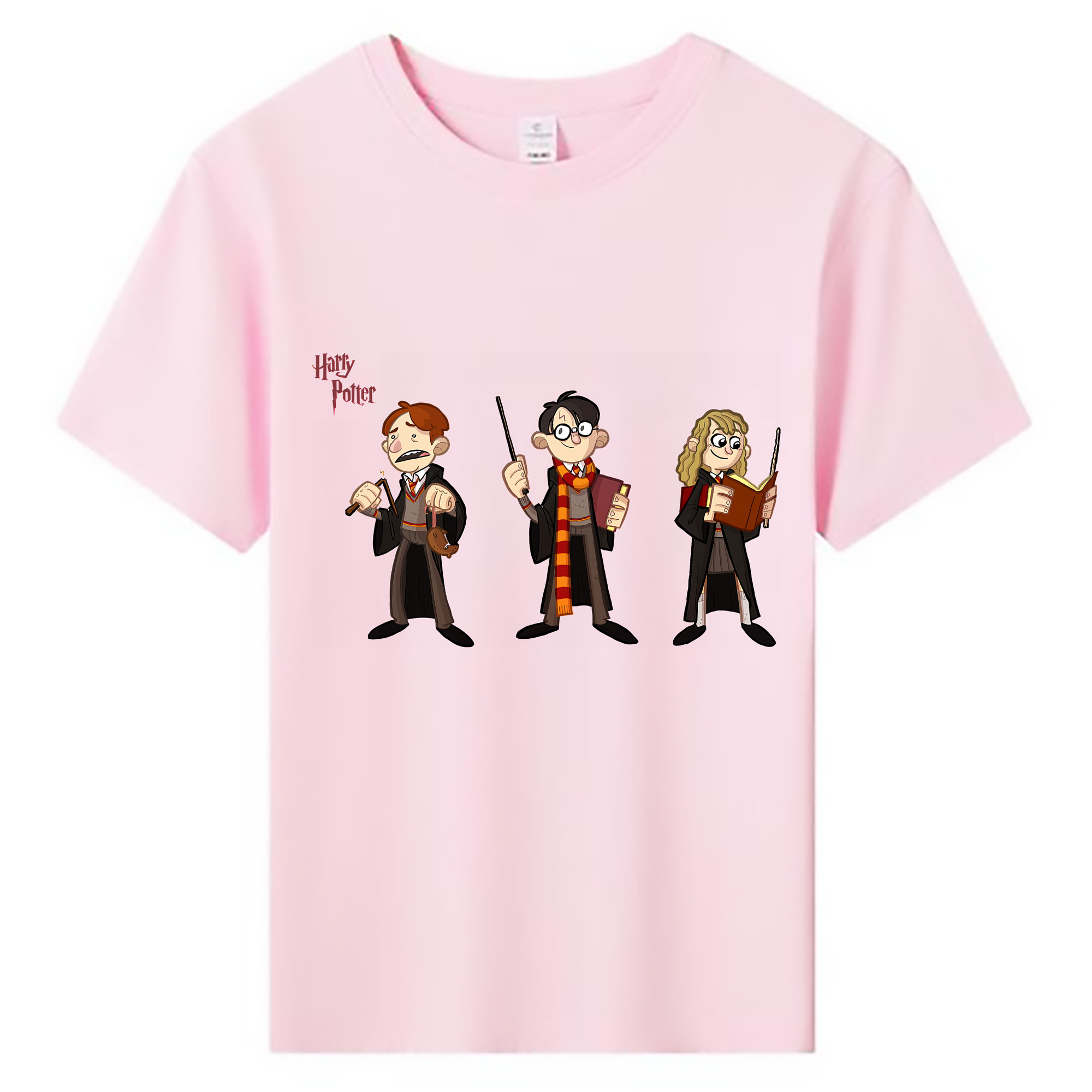 （画像用） Harry Potter ハリー・ポッターシリーズ 綿100％キッズTシャツ（フロントプリント）
