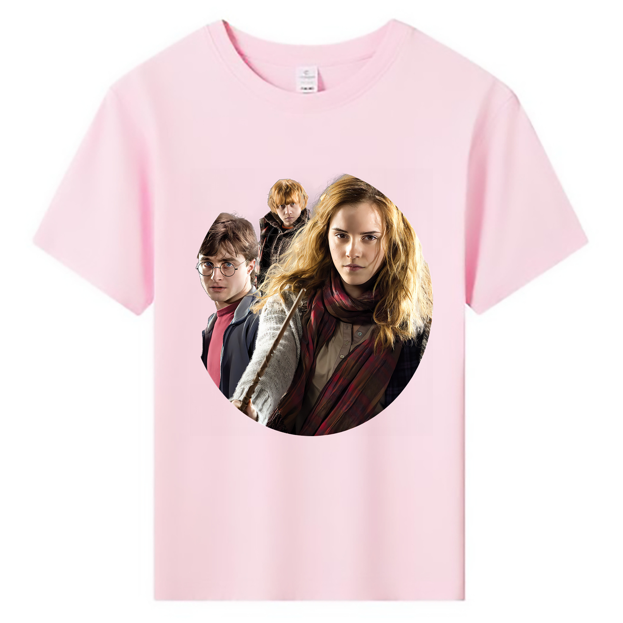（画像用） Harry Potter ハリー・ポッターシリーズ 綿100％キッズTシャツ（フロントプリント）