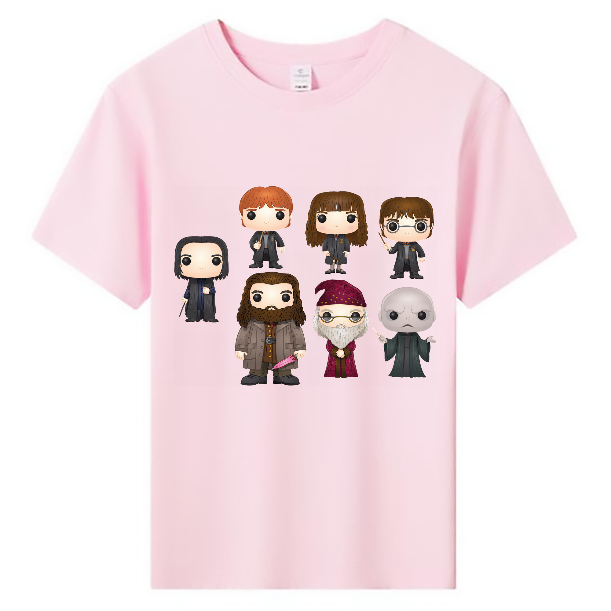 （画像用） Harry Potter ハリー・ポッターシリーズ 綿100％キッズTシャツ（フロントプリント）