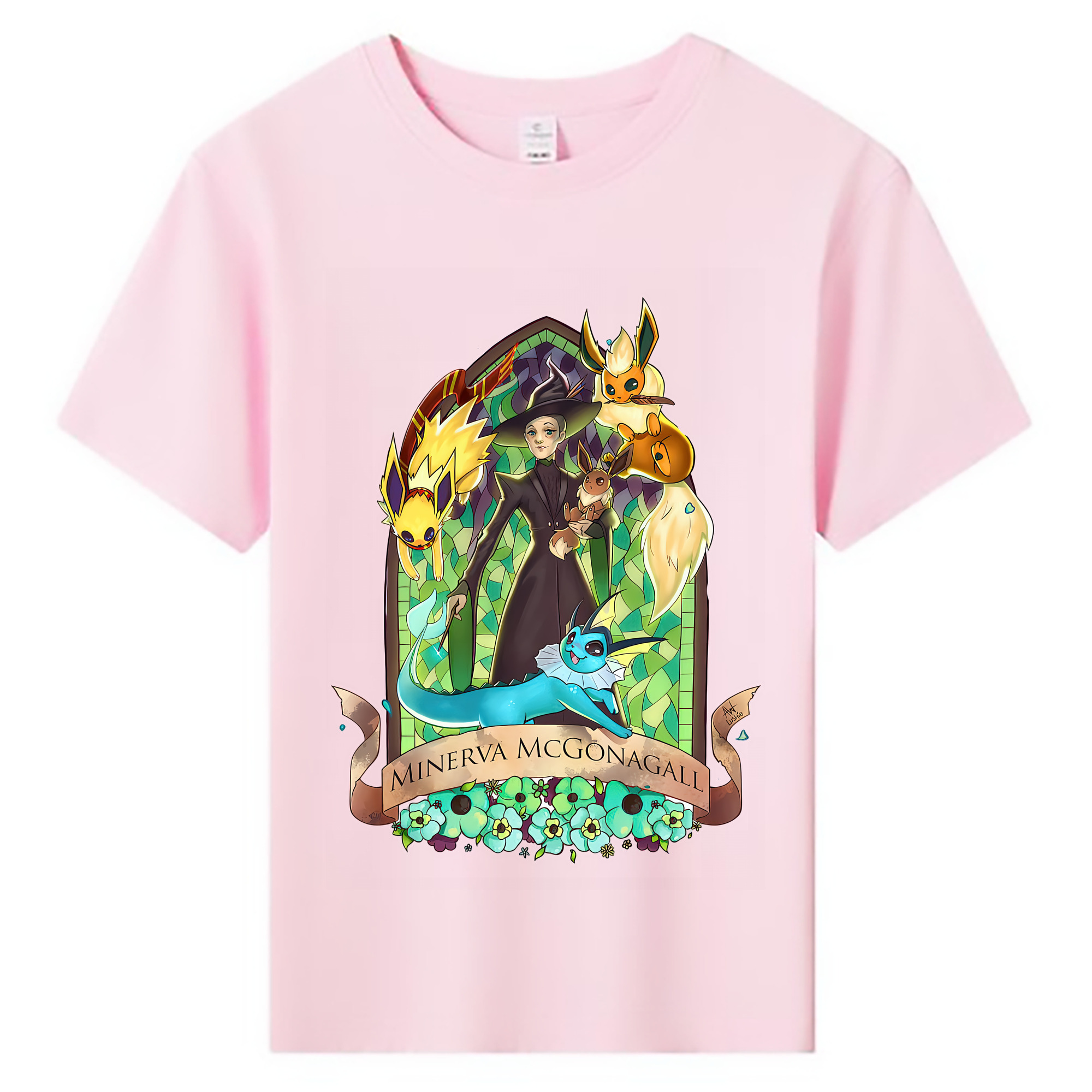 （画像用） Harry Potter ハリー・ポッターシリーズ 綿100％キッズTシャツ（フロントプリント）
