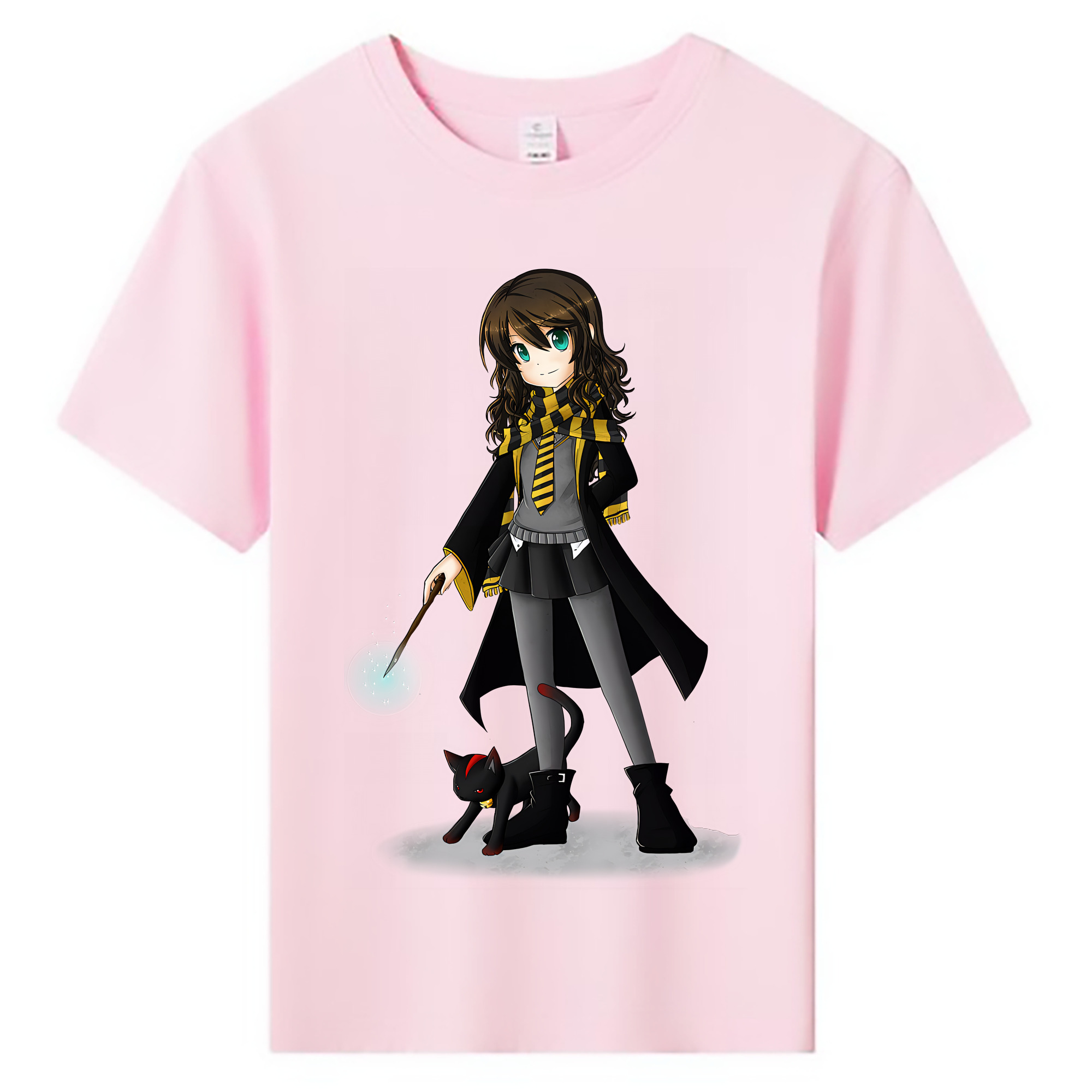 （画像用） Harry Potter ハリー・ポッターシリーズ 綿100％キッズTシャツ（フロントプリント）