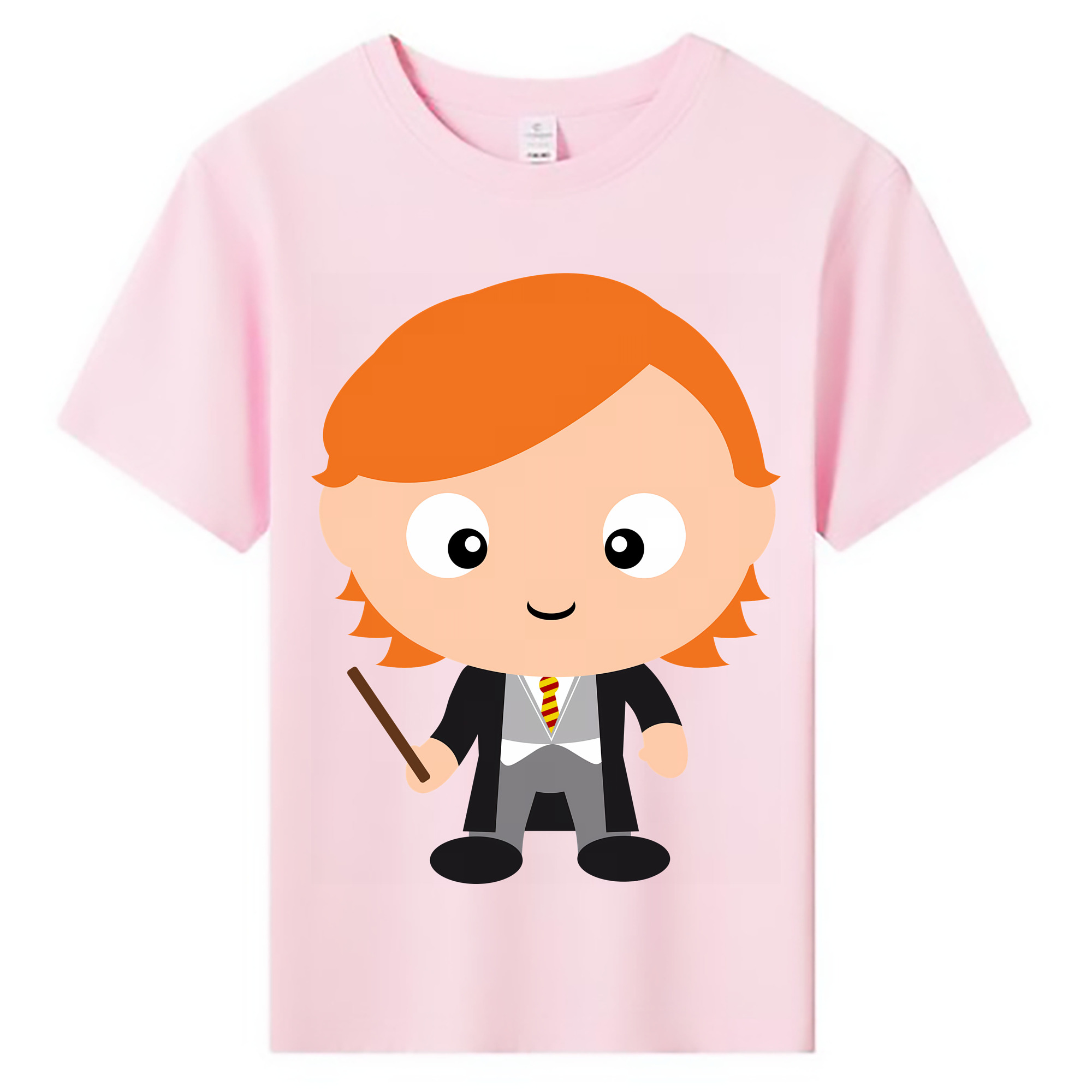 （画像用） Harry Potter ハリー・ポッターシリーズ 綿100％キッズTシャツ（フロントプリント）