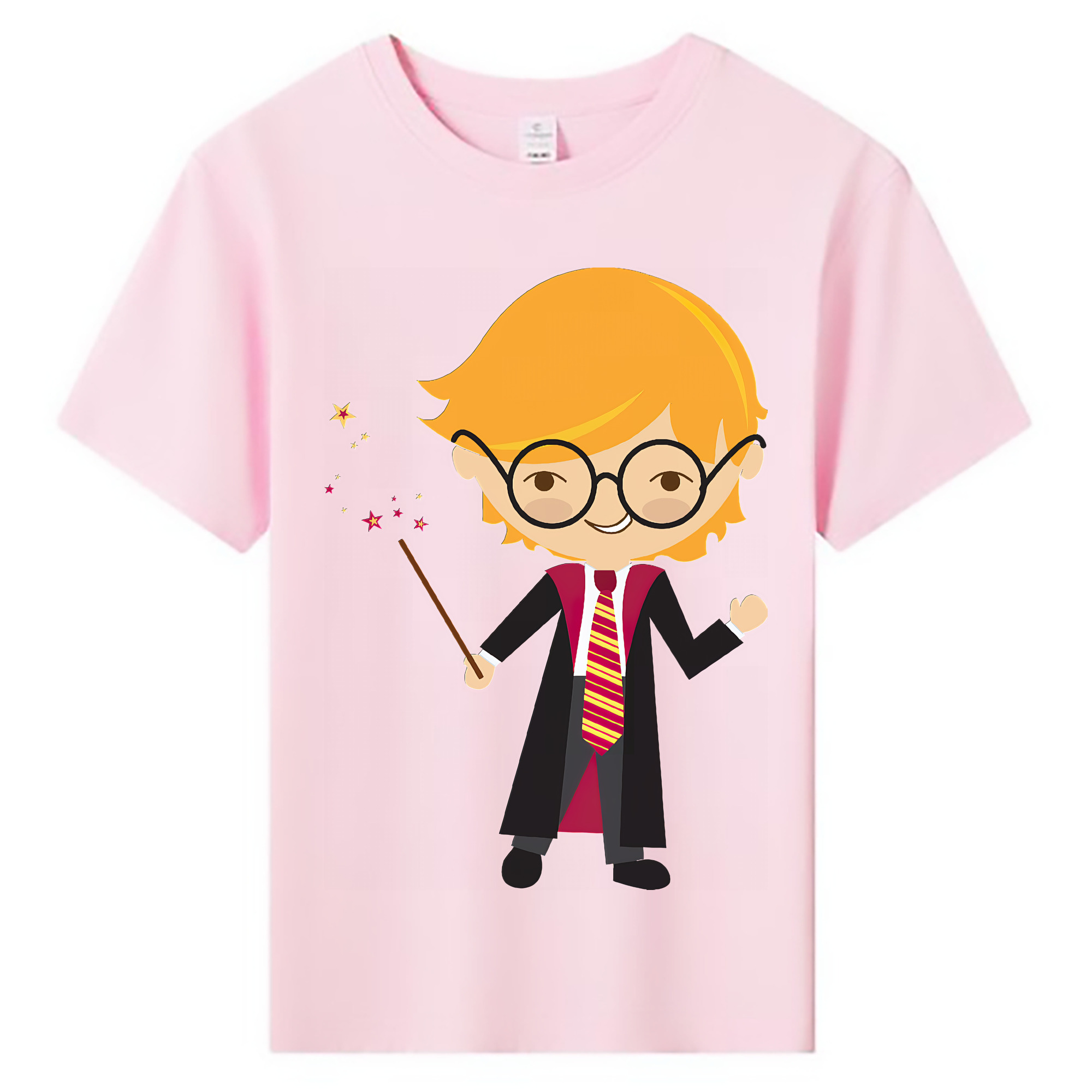 （画像用） Harry Potter ハリー・ポッターシリーズ 綿100％キッズTシャツ（フロントプリント）