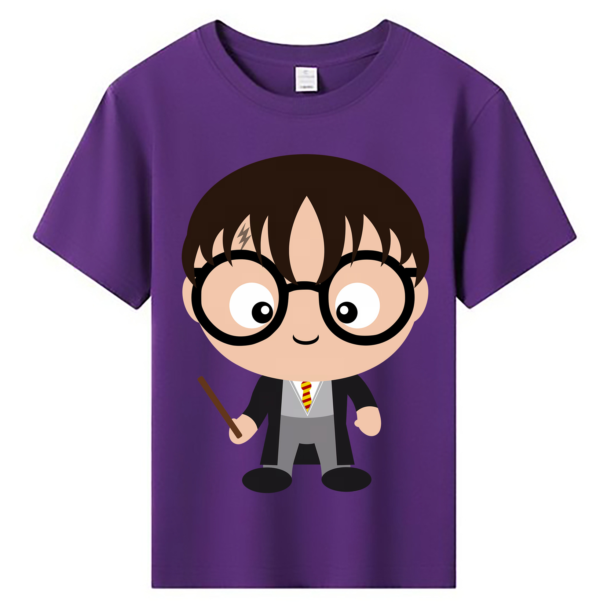（画像用） Harry Potter ハリー・ポッターシリーズ 綿100％キッズTシャツ（フロントプリント）
