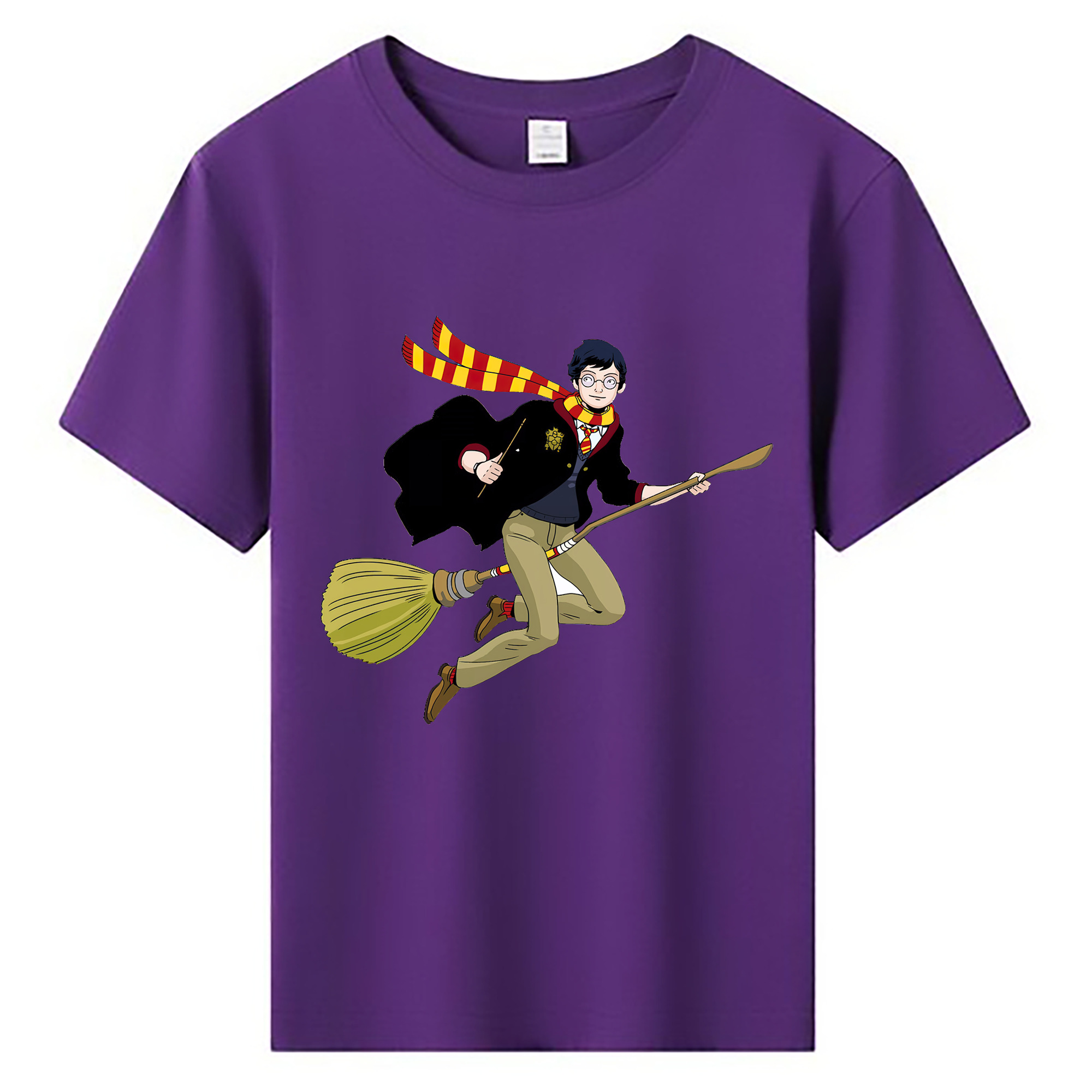 （画像用） Harry Potter ハリー・ポッターシリーズ 綿100％キッズTシャツ（フロントプリント）