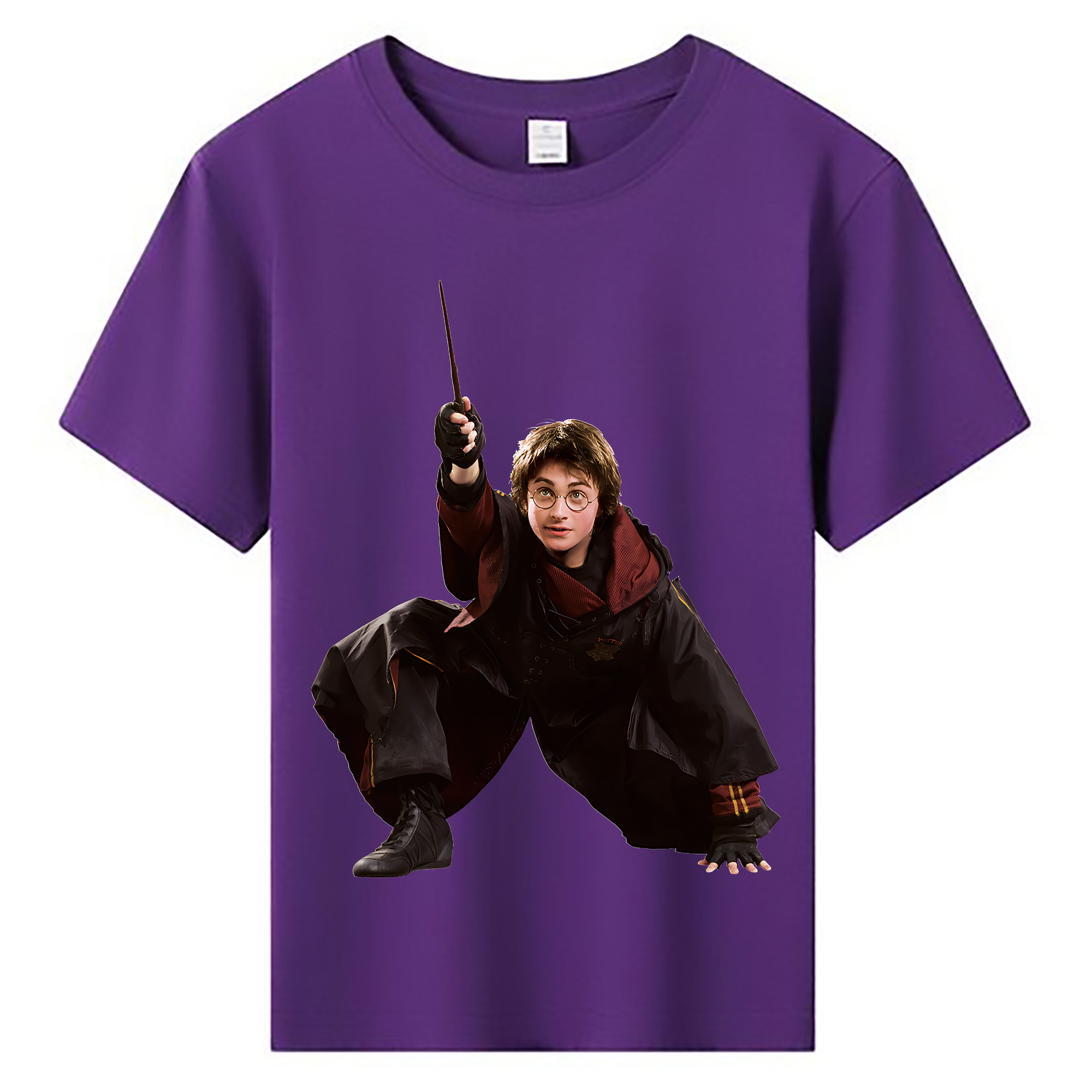 （画像用） Harry Potter ハリー・ポッターシリーズ 綿100％キッズTシャツ（フロントプリント）