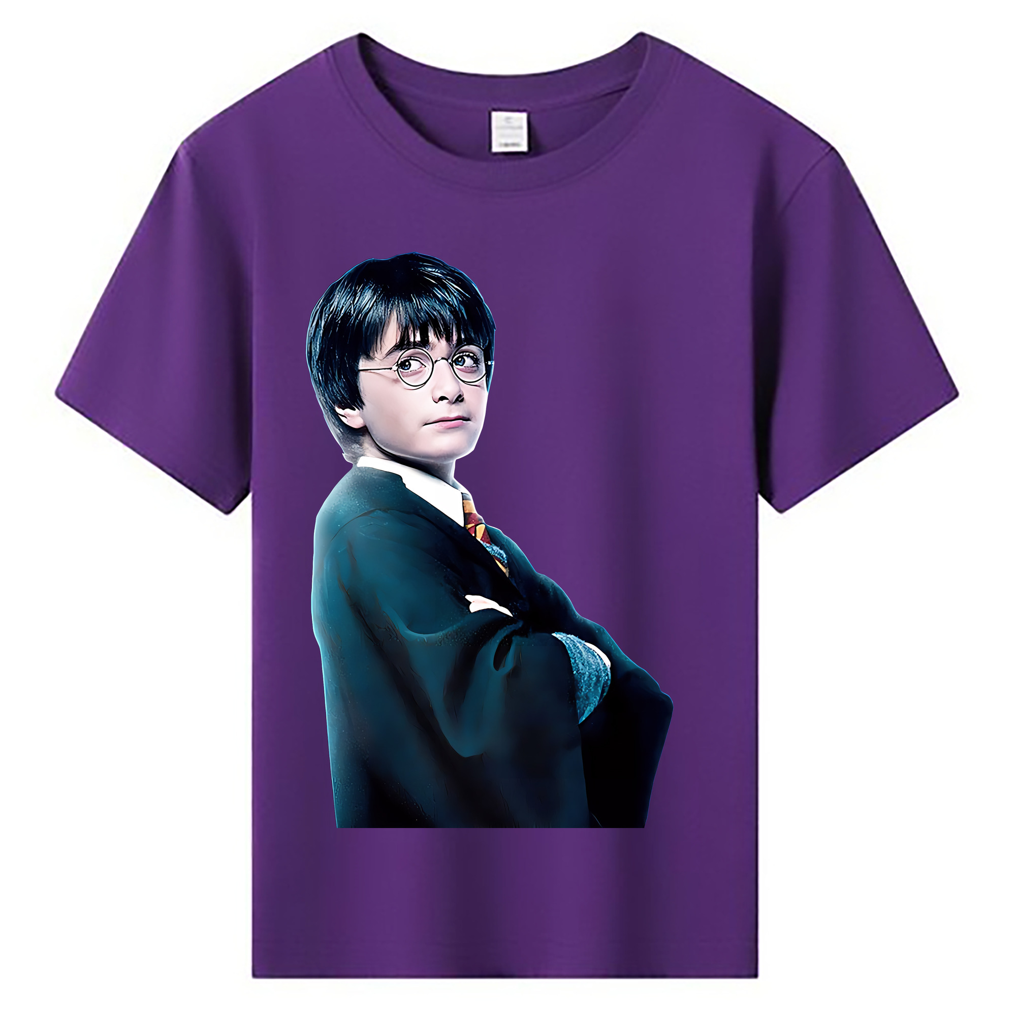 （画像用） Harry Potter ハリー・ポッターシリーズ 綿100％キッズTシャツ（フロントプリント）
