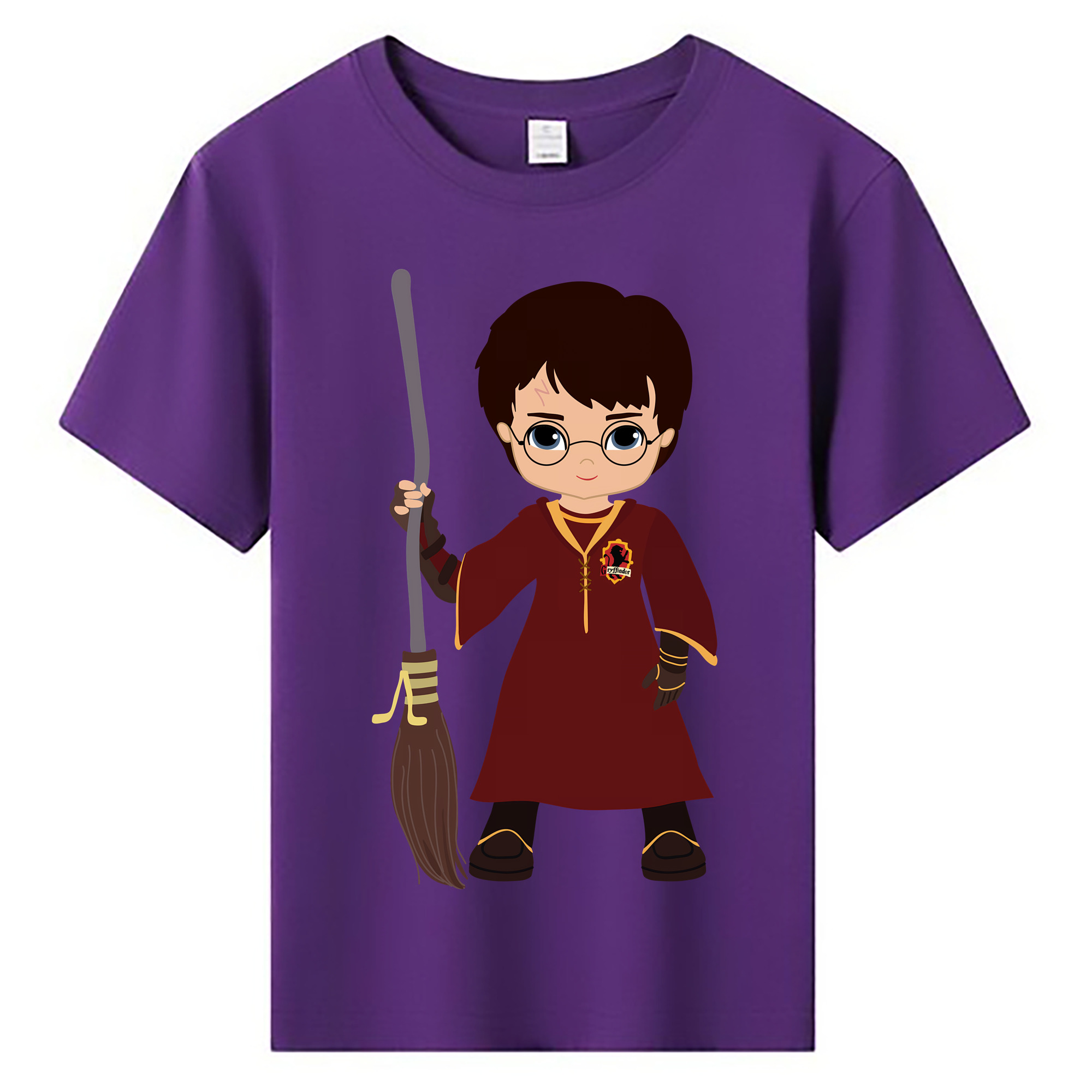（画像用） Harry Potter ハリー・ポッターシリーズ 綿100％キッズTシャツ（フロントプリント）