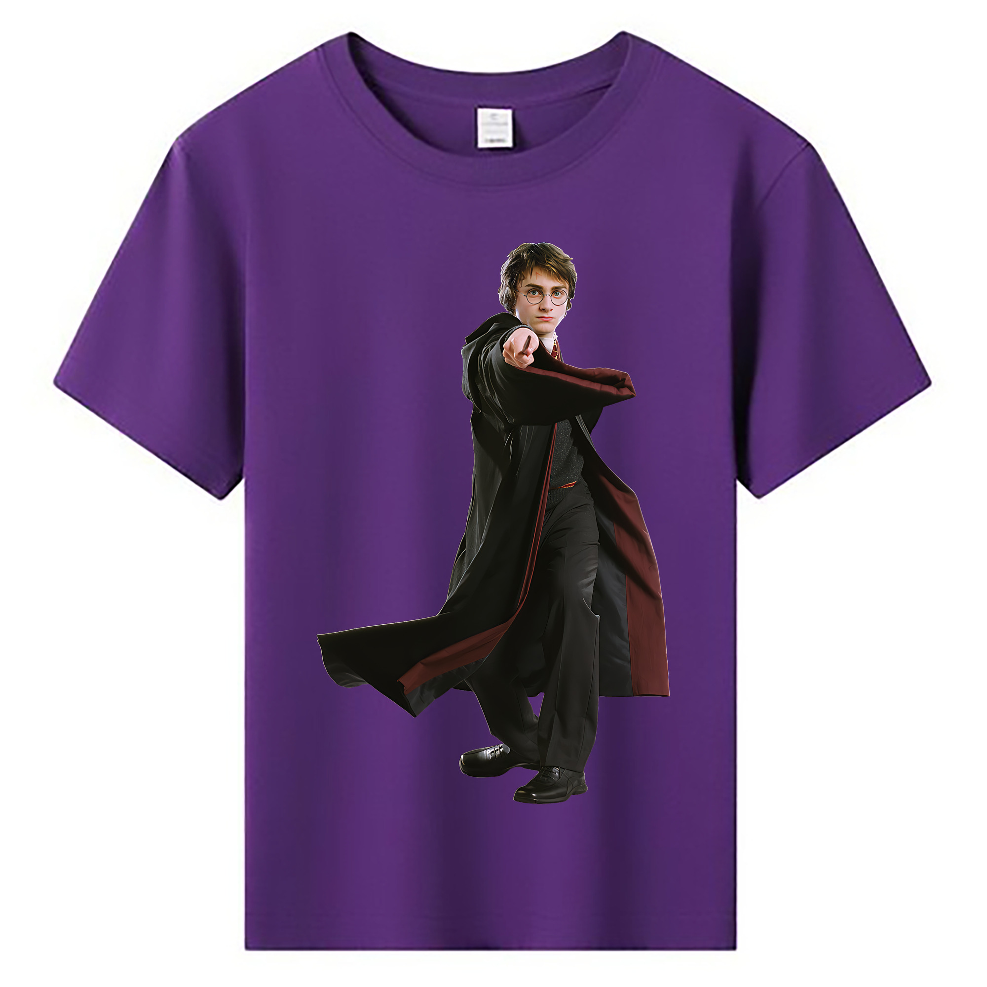 （画像用） Harry Potter ハリー・ポッターシリーズ 綿100％キッズTシャツ（フロントプリント）