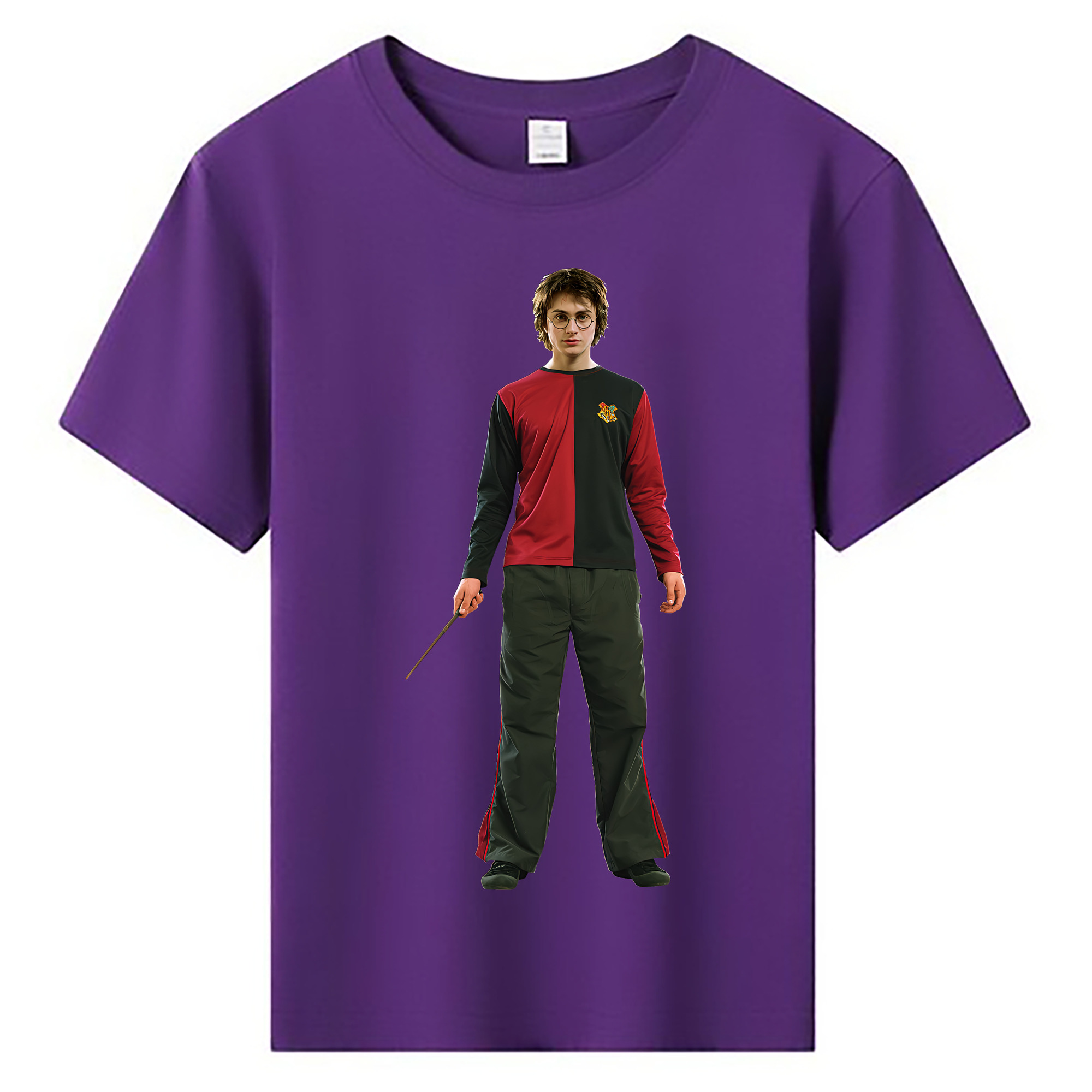 （画像用） Harry Potter ハリー・ポッターシリーズ 綿100％キッズTシャツ（フロントプリント）