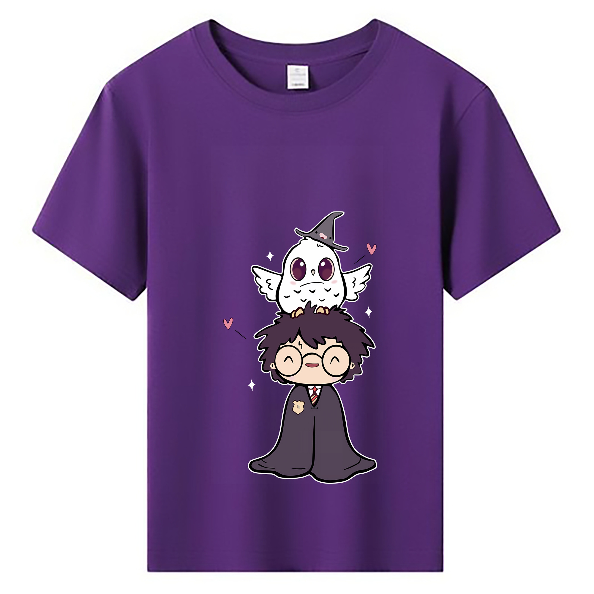 （画像用） Harry Potter ハリー・ポッターシリーズ 綿100％キッズTシャツ（フロントプリント）