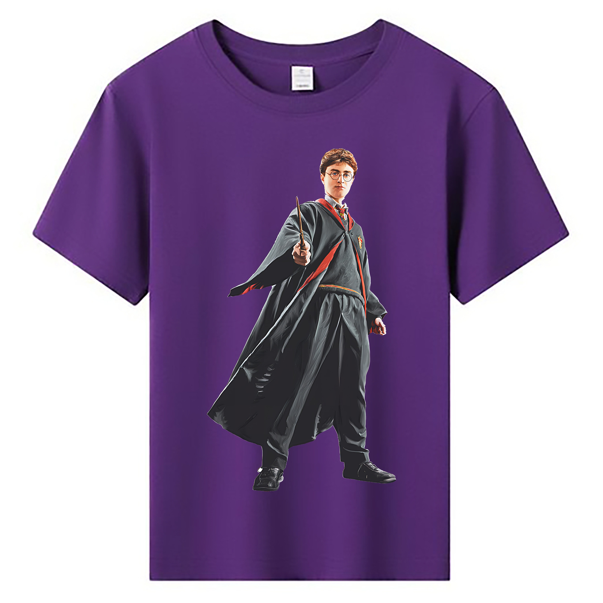 （画像用） Harry Potter ハリー・ポッターシリーズ 綿100％キッズTシャツ（フロントプリント）