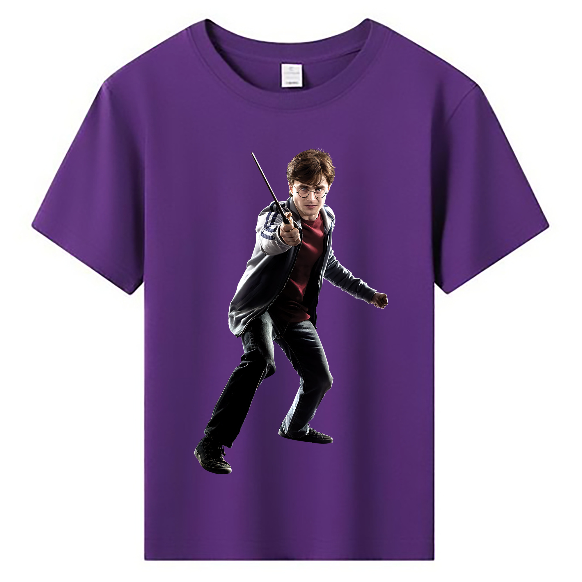 （画像用） Harry Potter ハリー・ポッターシリーズ 綿100％キッズTシャツ（フロントプリント）