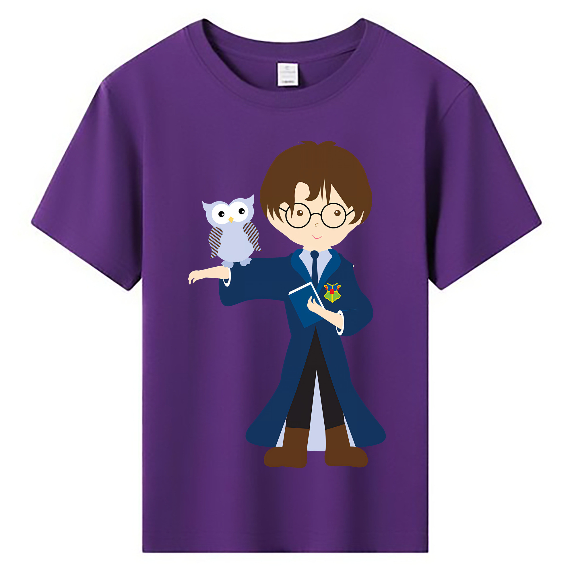 （画像用） Harry Potter ハリー・ポッターシリーズ 綿100％キッズTシャツ（フロントプリント）