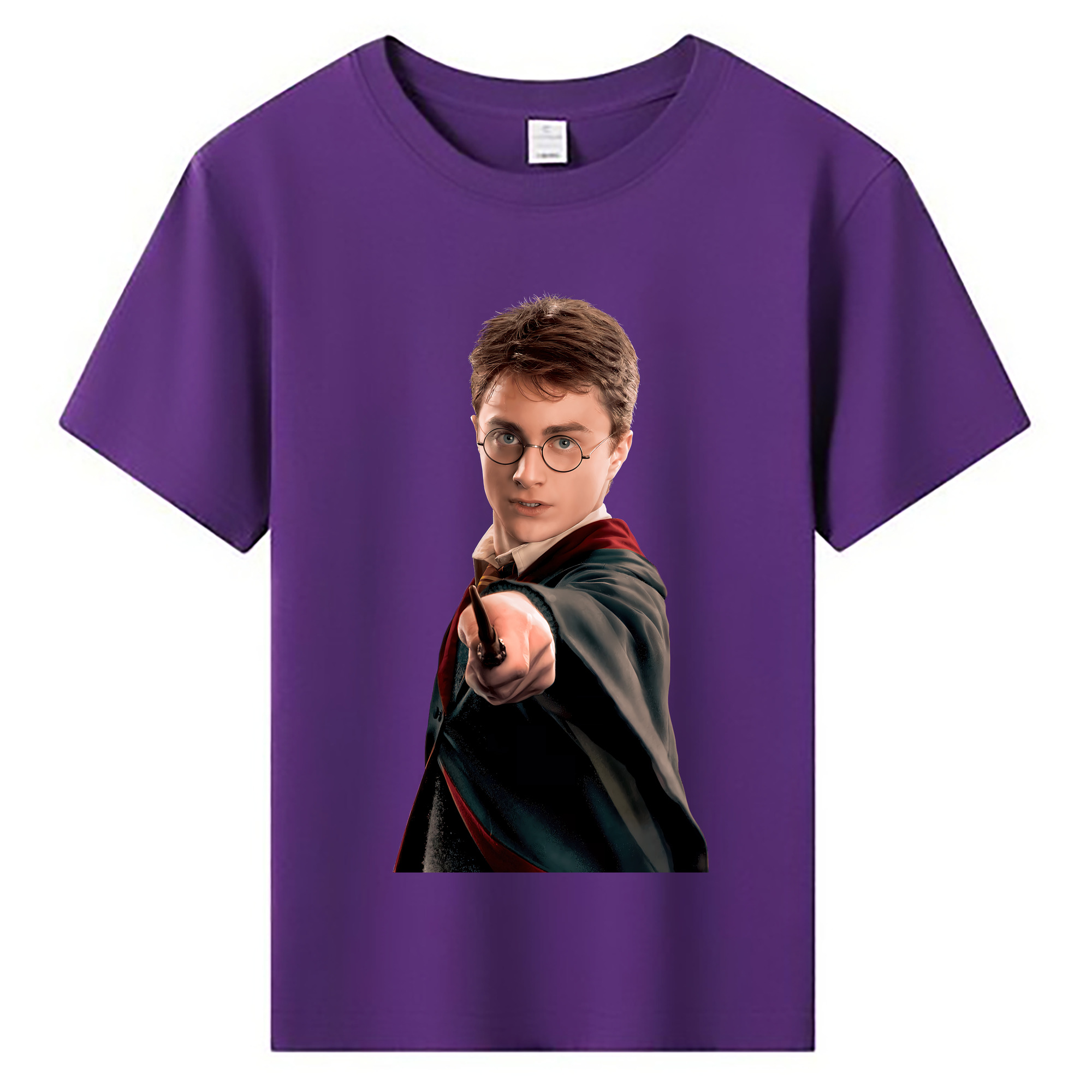 （画像用） Harry Potter ハリー・ポッターシリーズ 綿100％キッズTシャツ（フロントプリント）