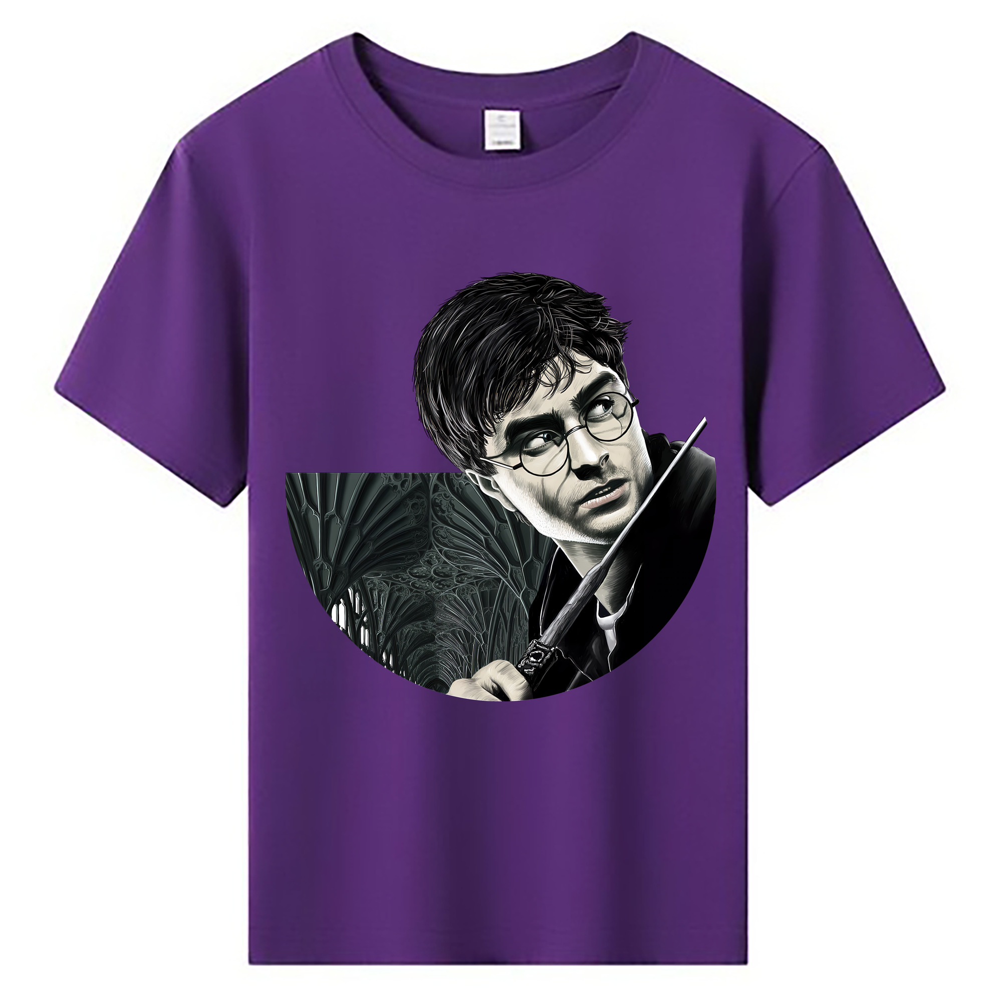 （画像用） Harry Potter ハリー・ポッターシリーズ 綿100％キッズTシャツ（フロントプリント）